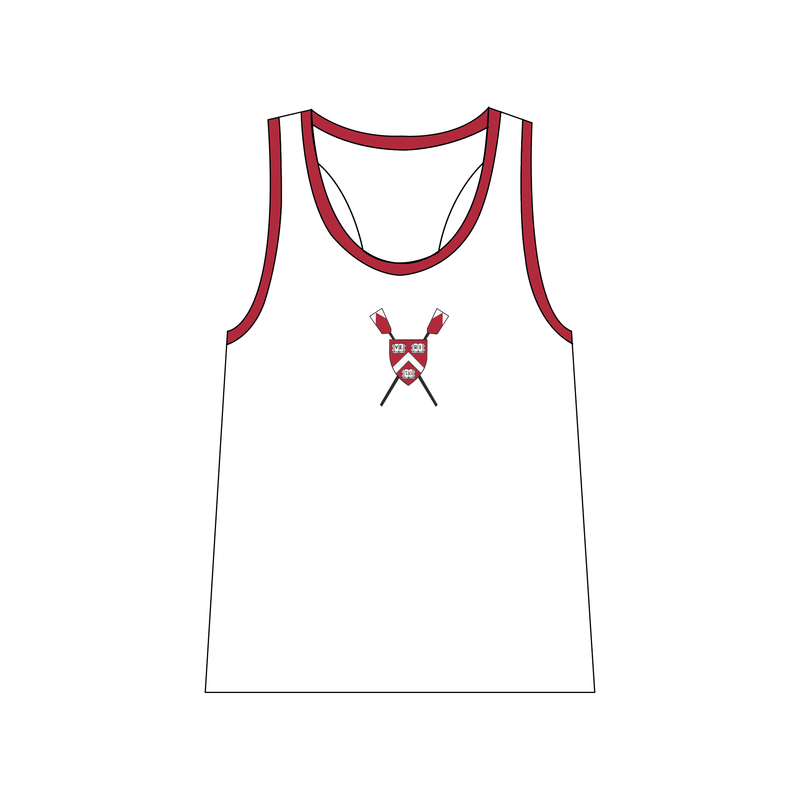 Harvard Men's Lightweight Crew White Gym Vest