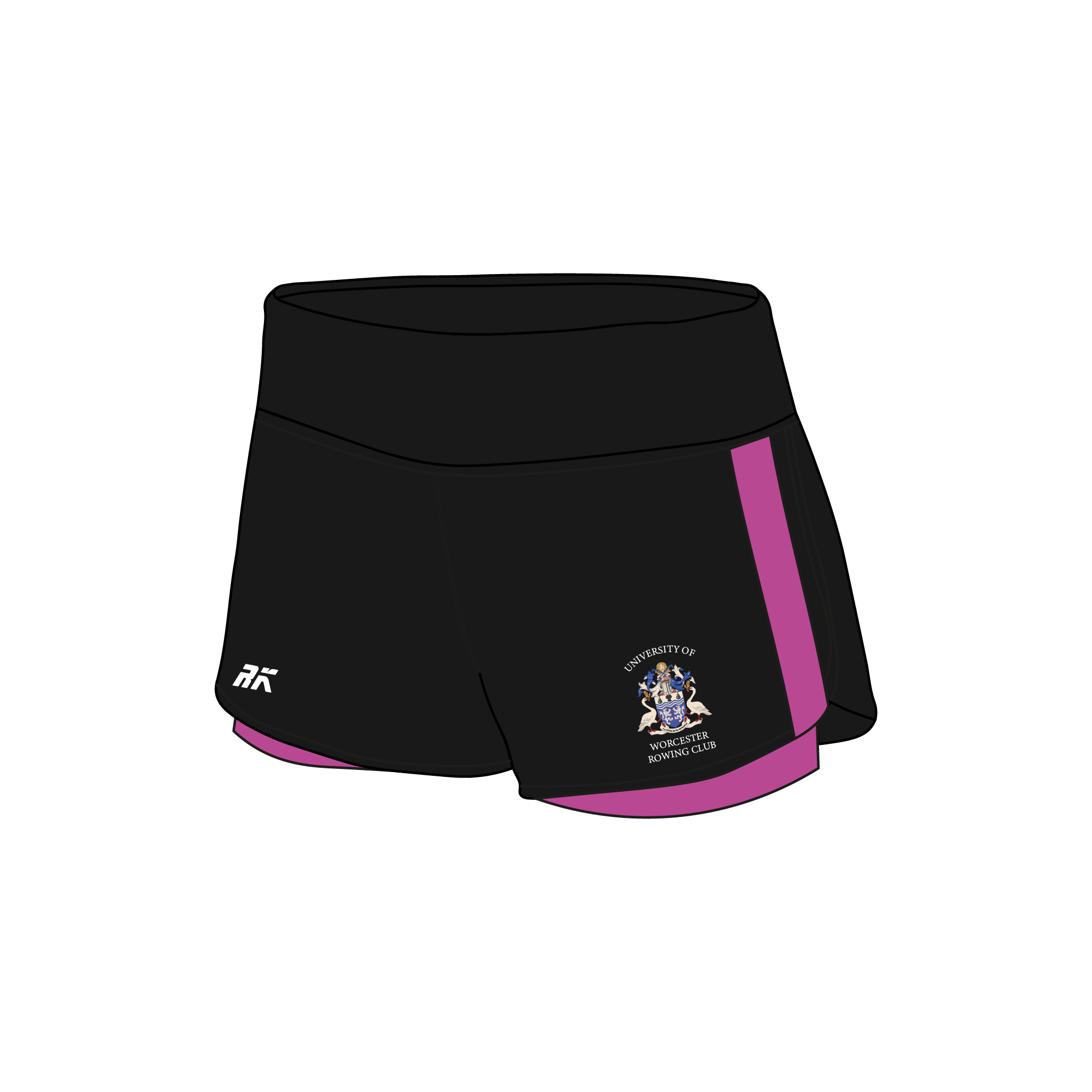 University of Worcester Female Gym Shorts