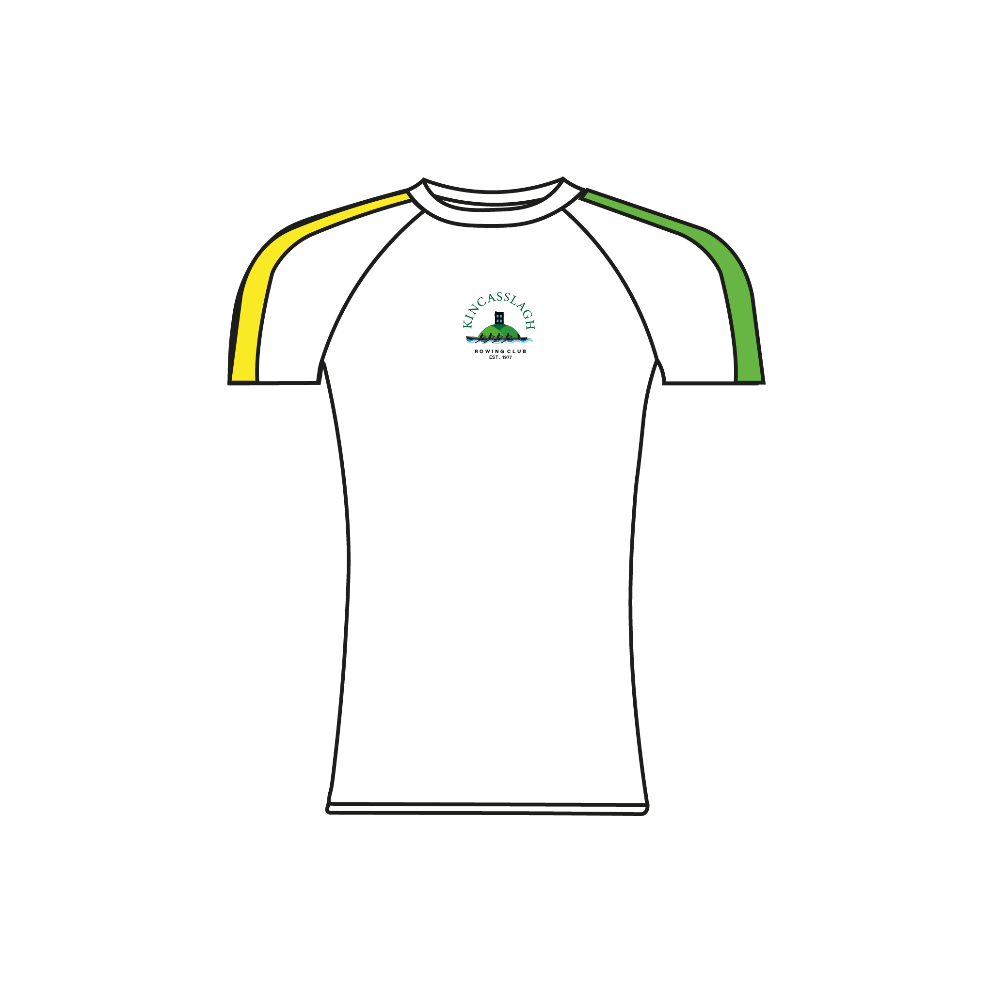 Kincasslagh Rowing Club Short Sleeve Baselayer