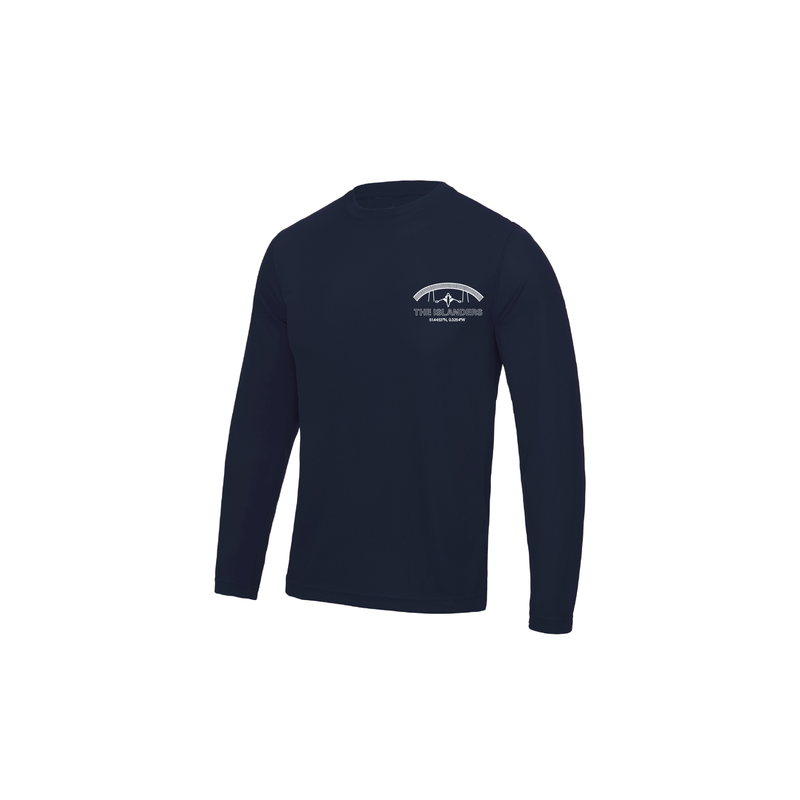 Twickenham Islanders Long Sleeve Gym T-Shirt Navy