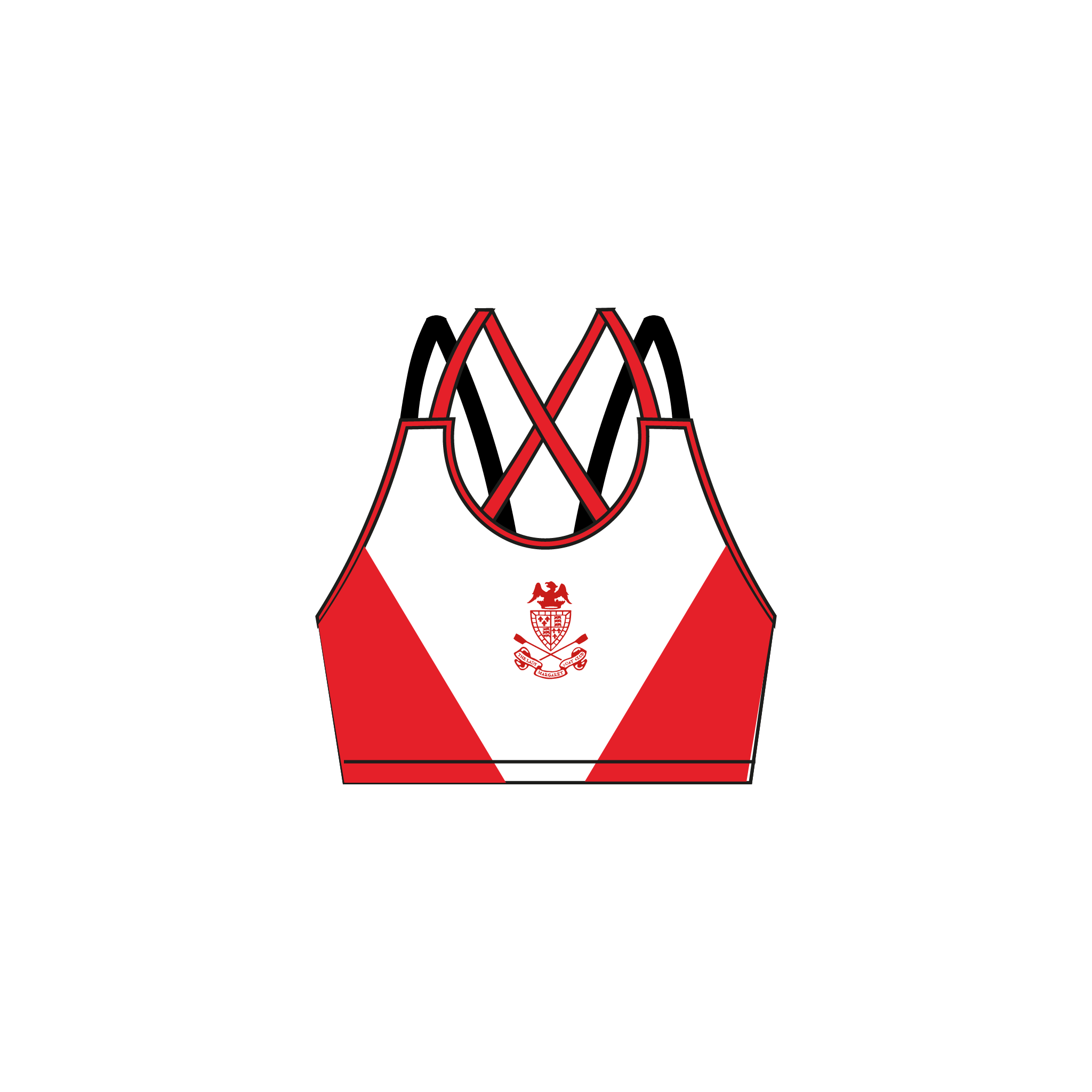 Lady Margaret Boat Club Strappy Sports Bra