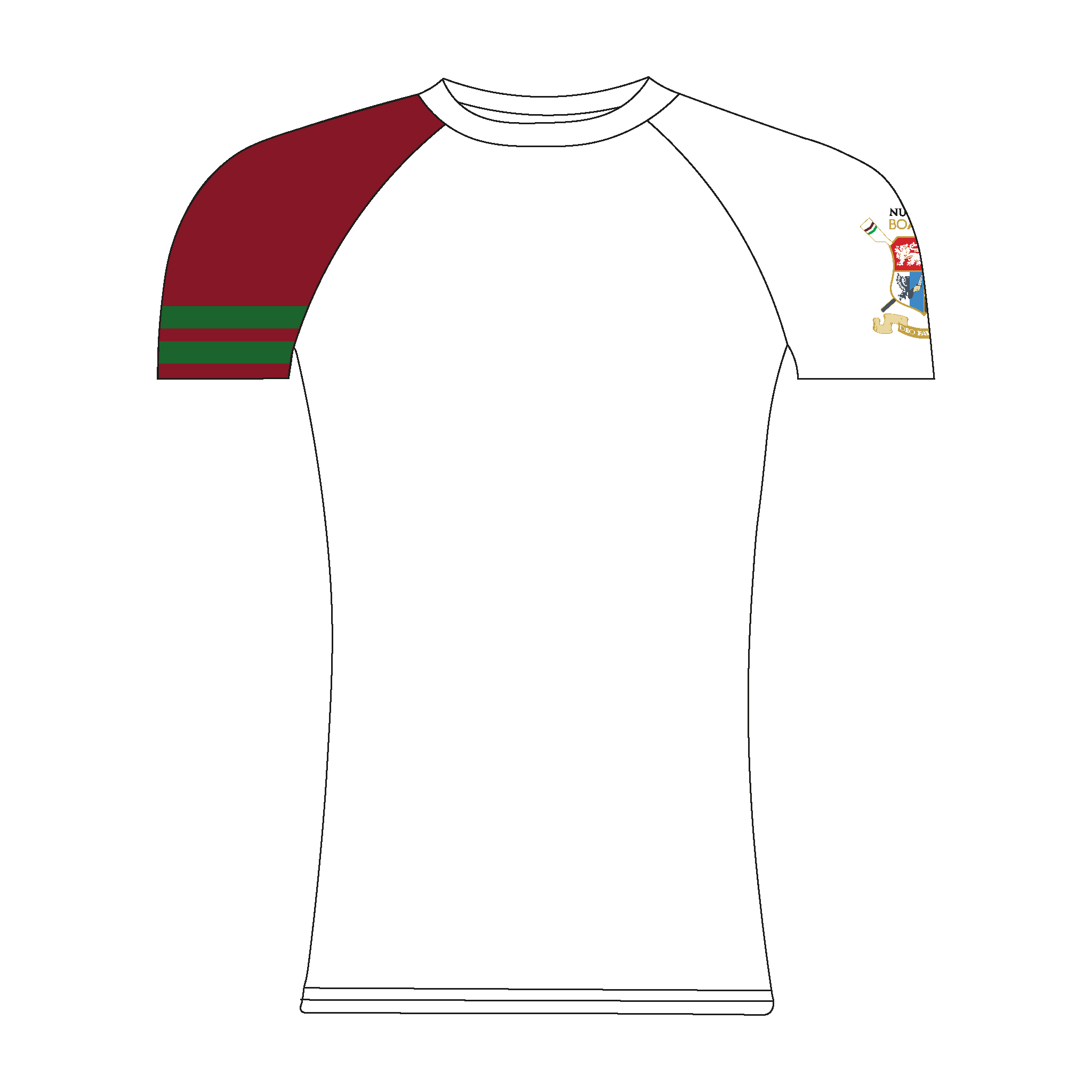 NUIG Boat Club Short Sleeve Base-Layer
