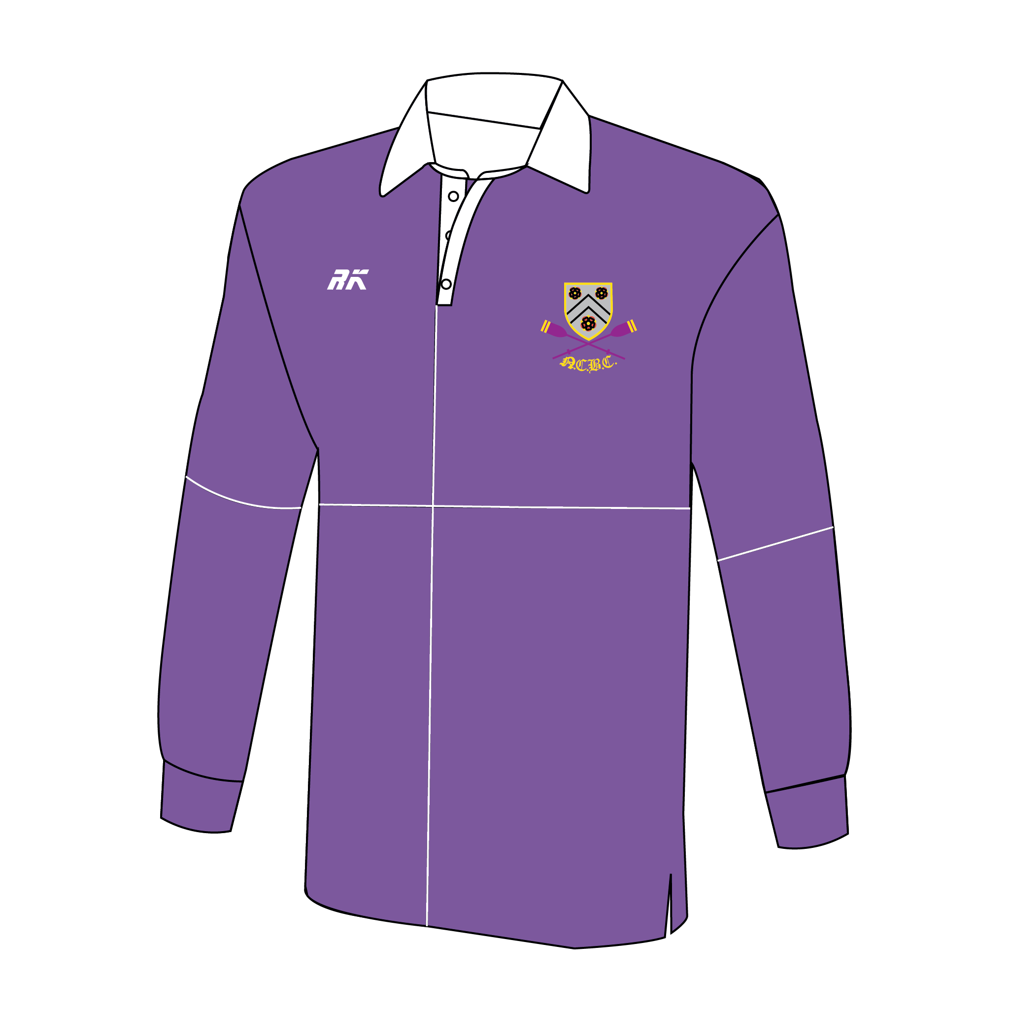 New College Boat Club Rugby Shirt 2