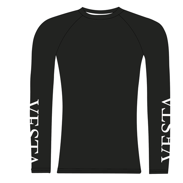 Vesta Rowing Club Black Long Sleeve Baselayer