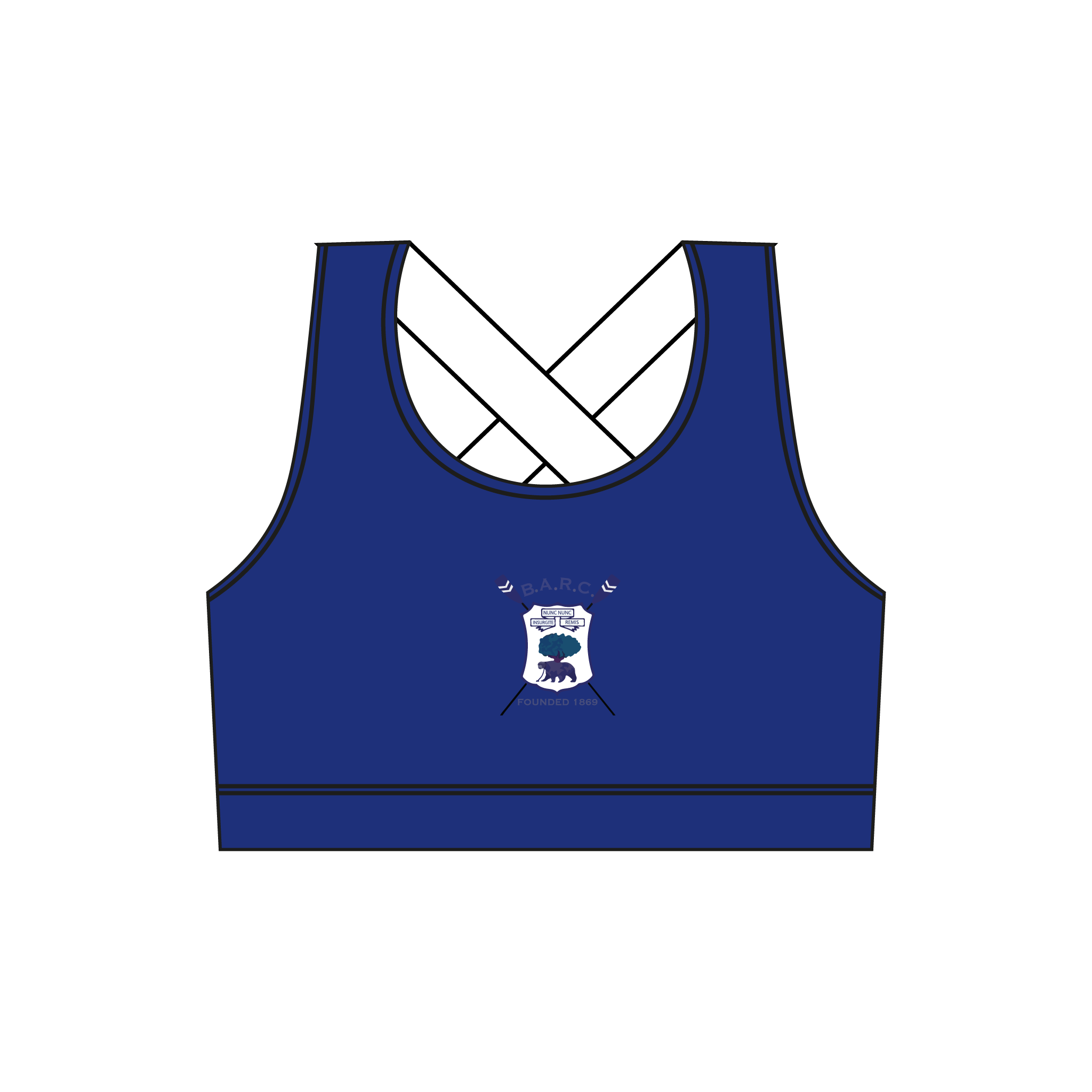 Berwick ARC Blue Sports Bra