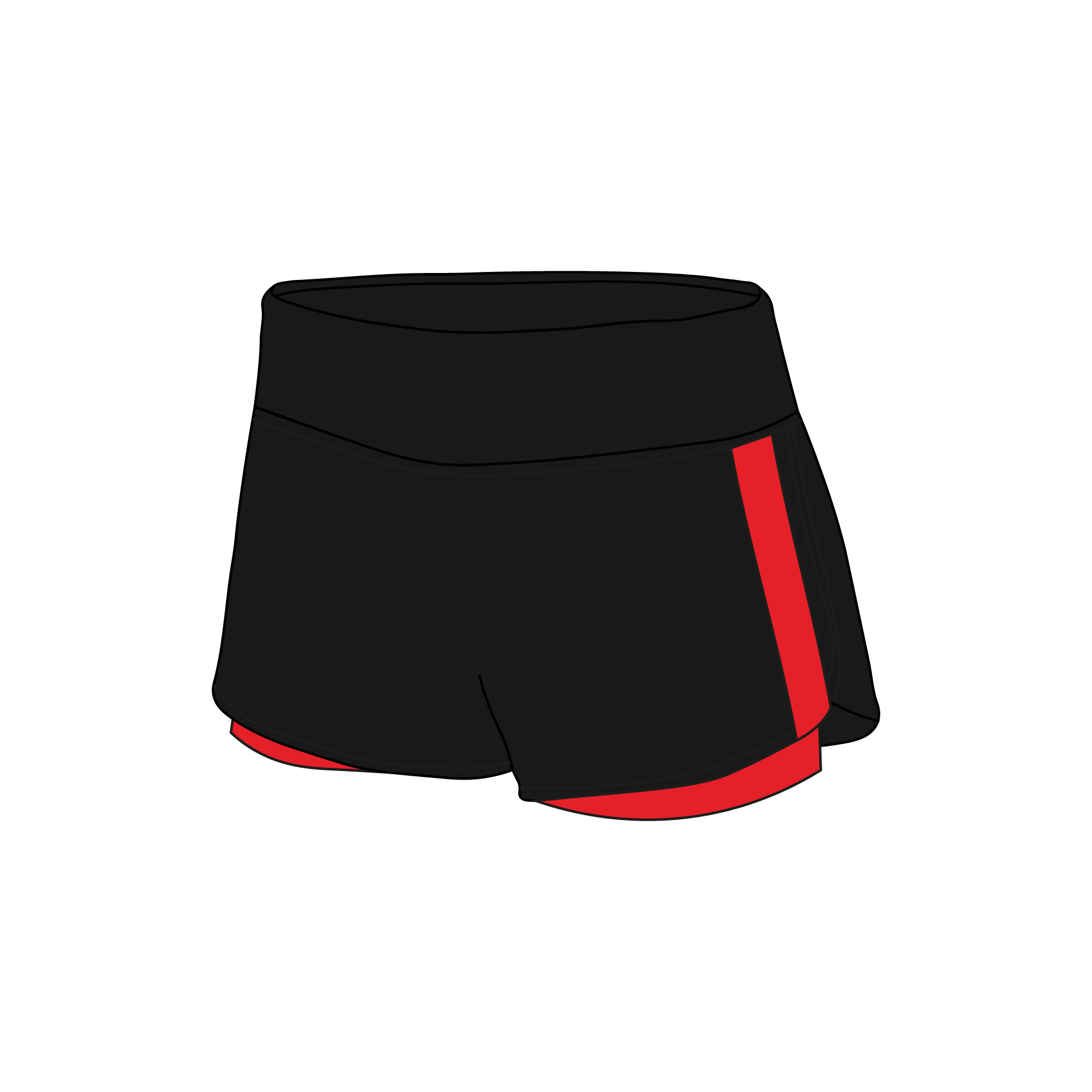 Lady Margaret Boat Club Female Gym Shorts