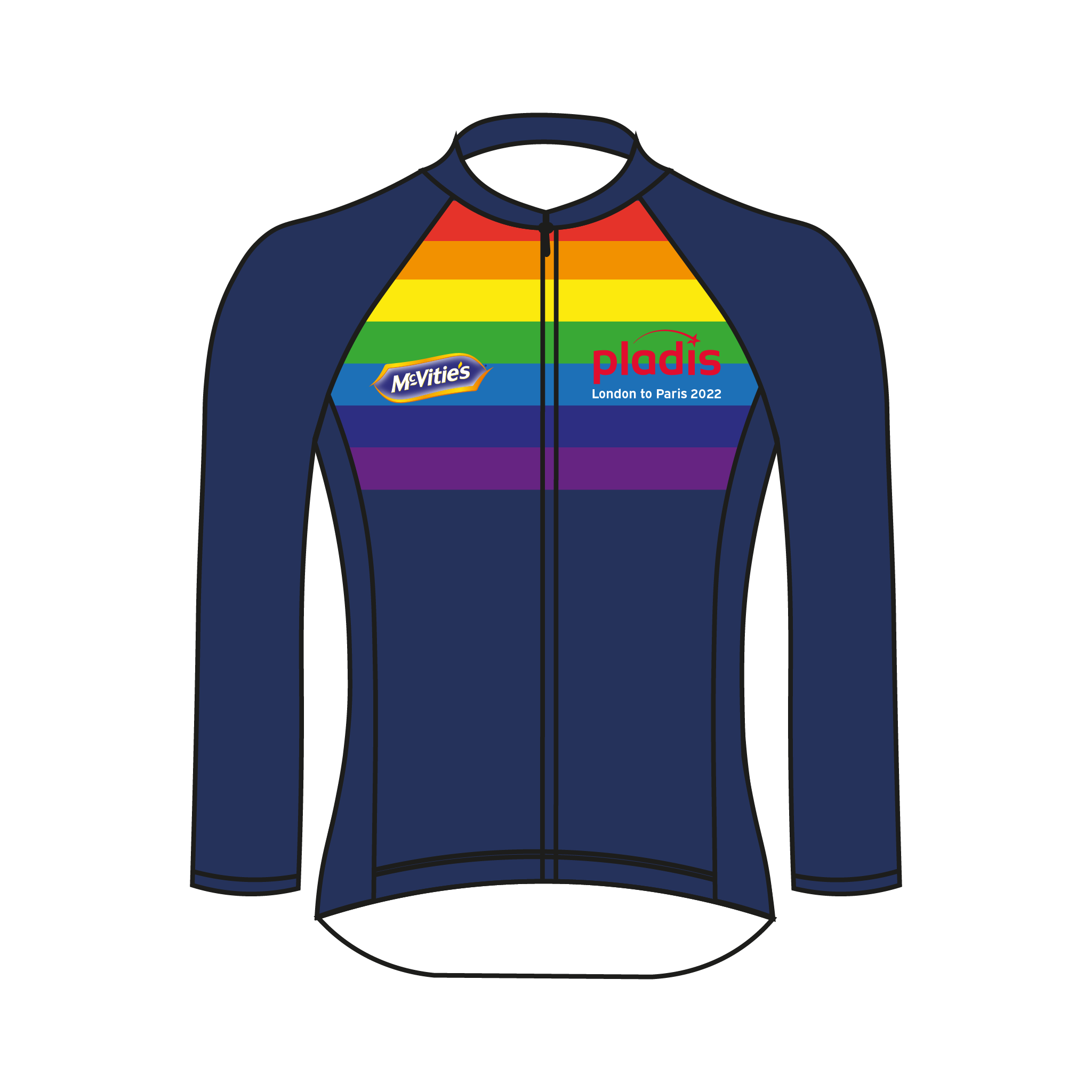 Pladis Long Sleeve Cycling jersey