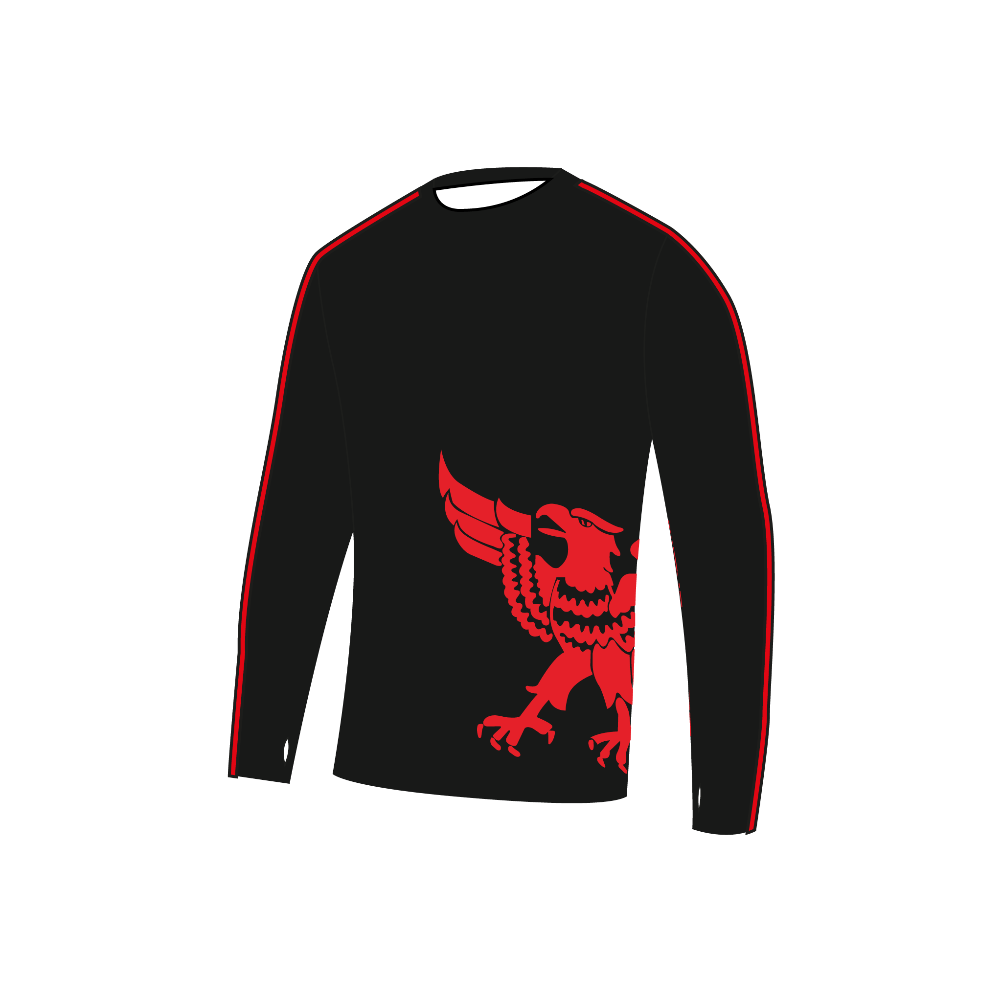Lady Margaret Boat Club Bespoke Long Sleeve Gym T-Shirt