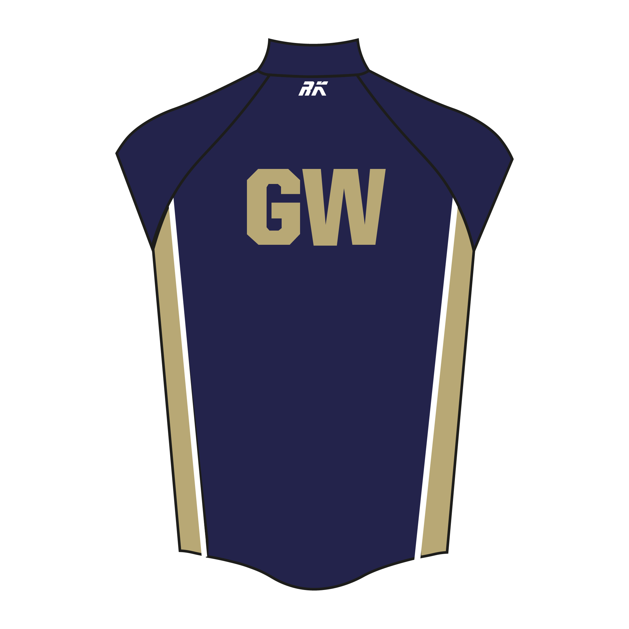 George Washington Men's Rowing Gilet