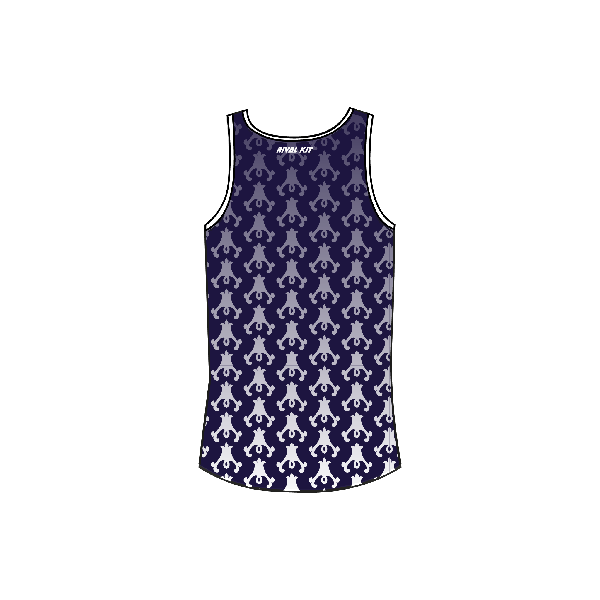 Agecroft Rowing Club Pattern Gym Vest