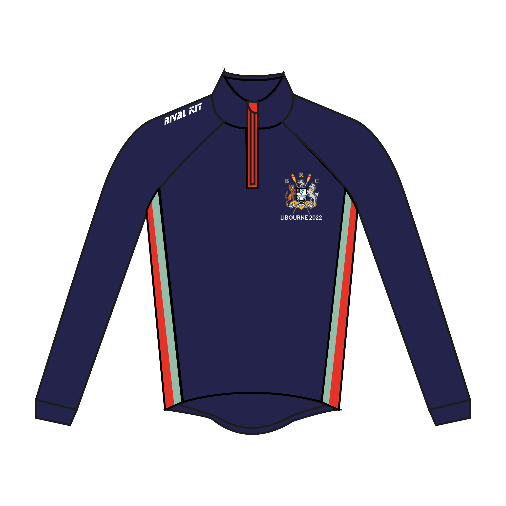Belfast Rowing Club Libourne 2022 Splash Jacket