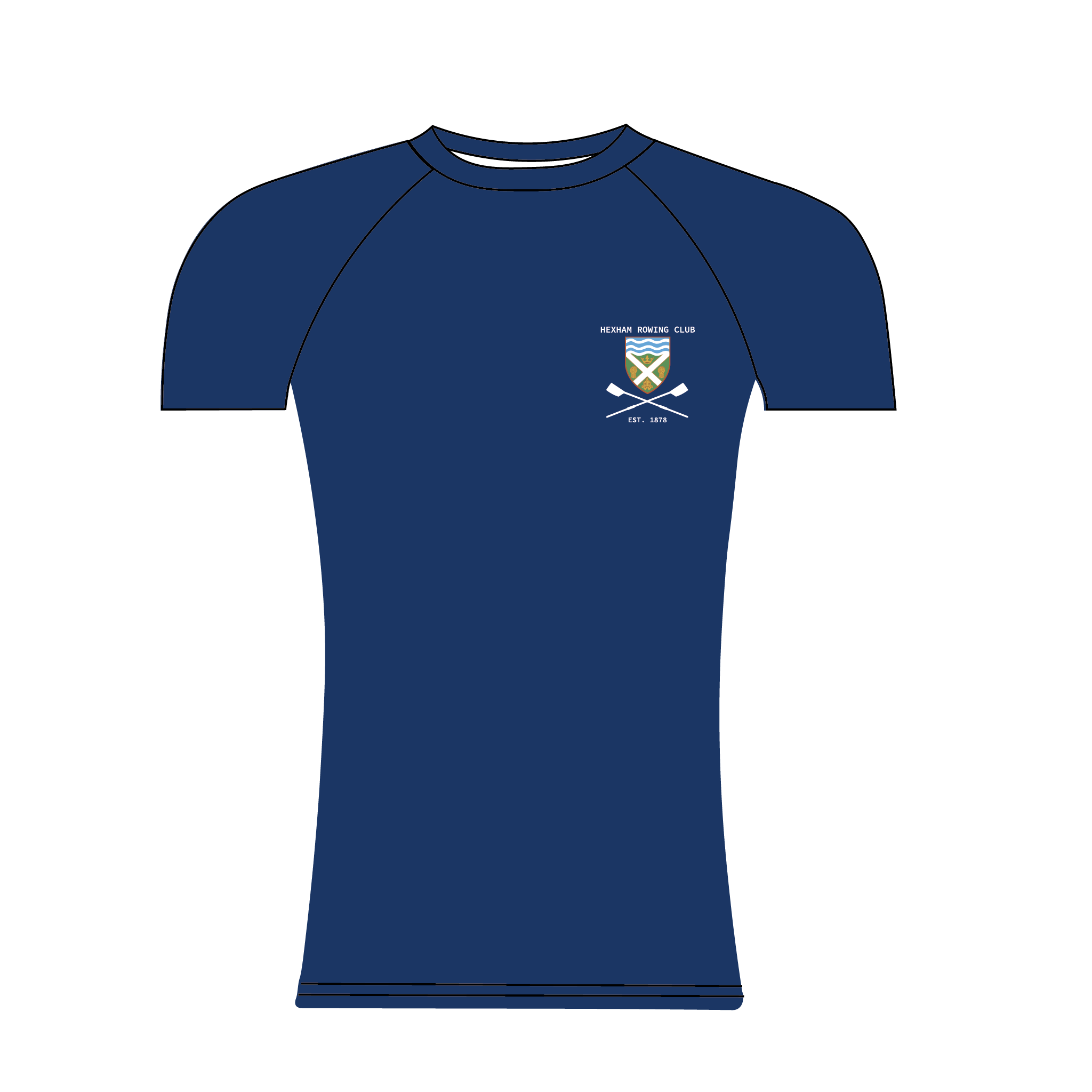 Hexham Rowing Club Short Sleeve Base-Layer