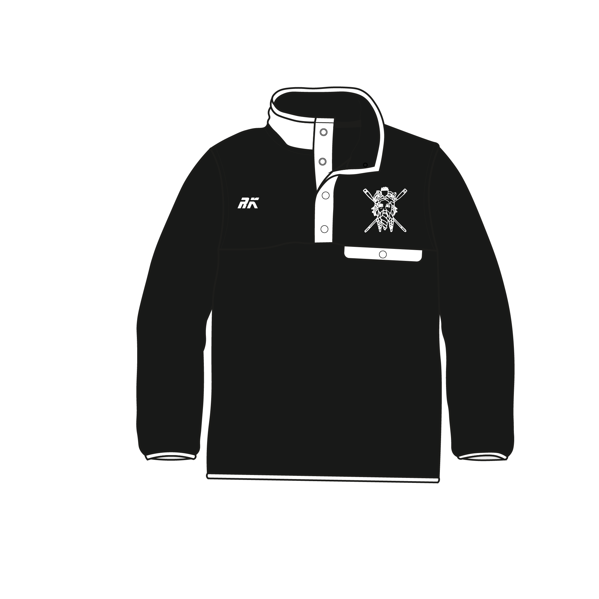 Tyne ARC Pocket Fleece Black
