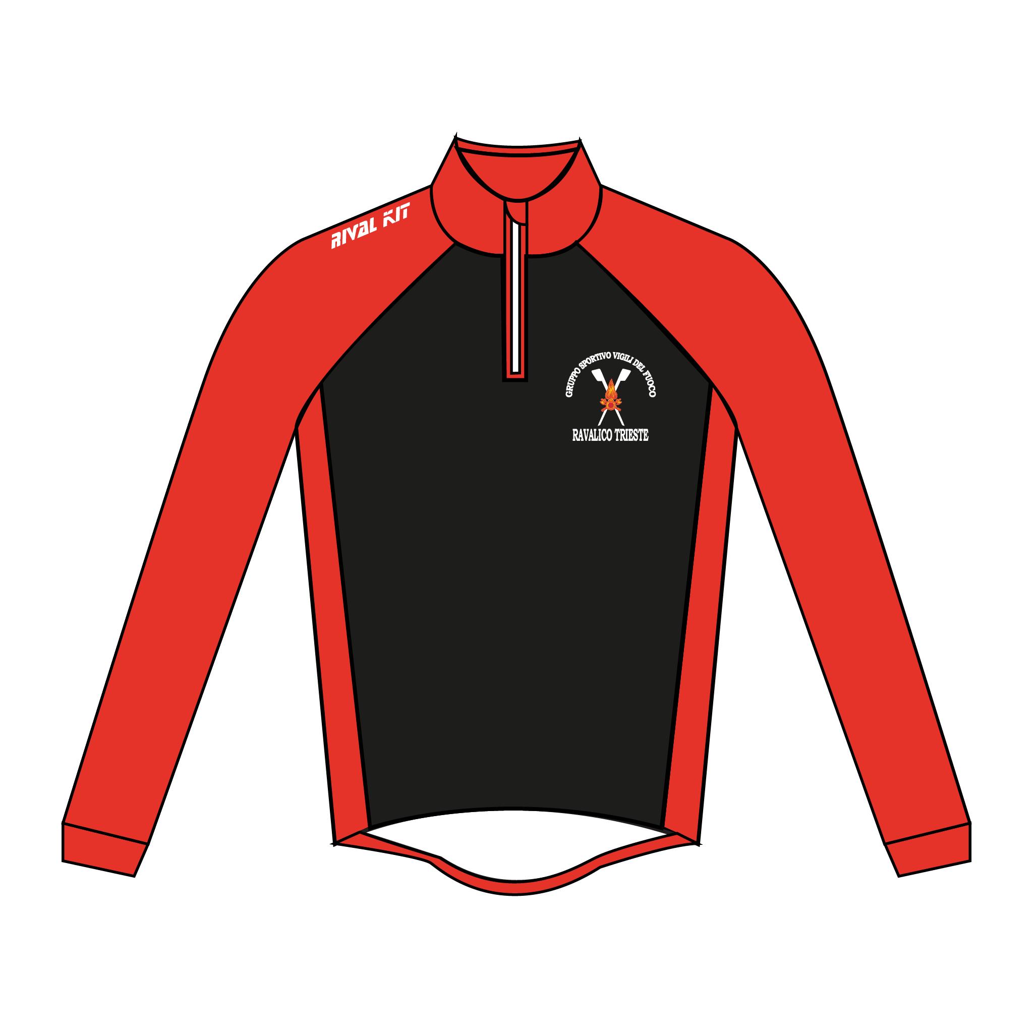 Trieste Firefighter's Rowing Club Splash Jacket