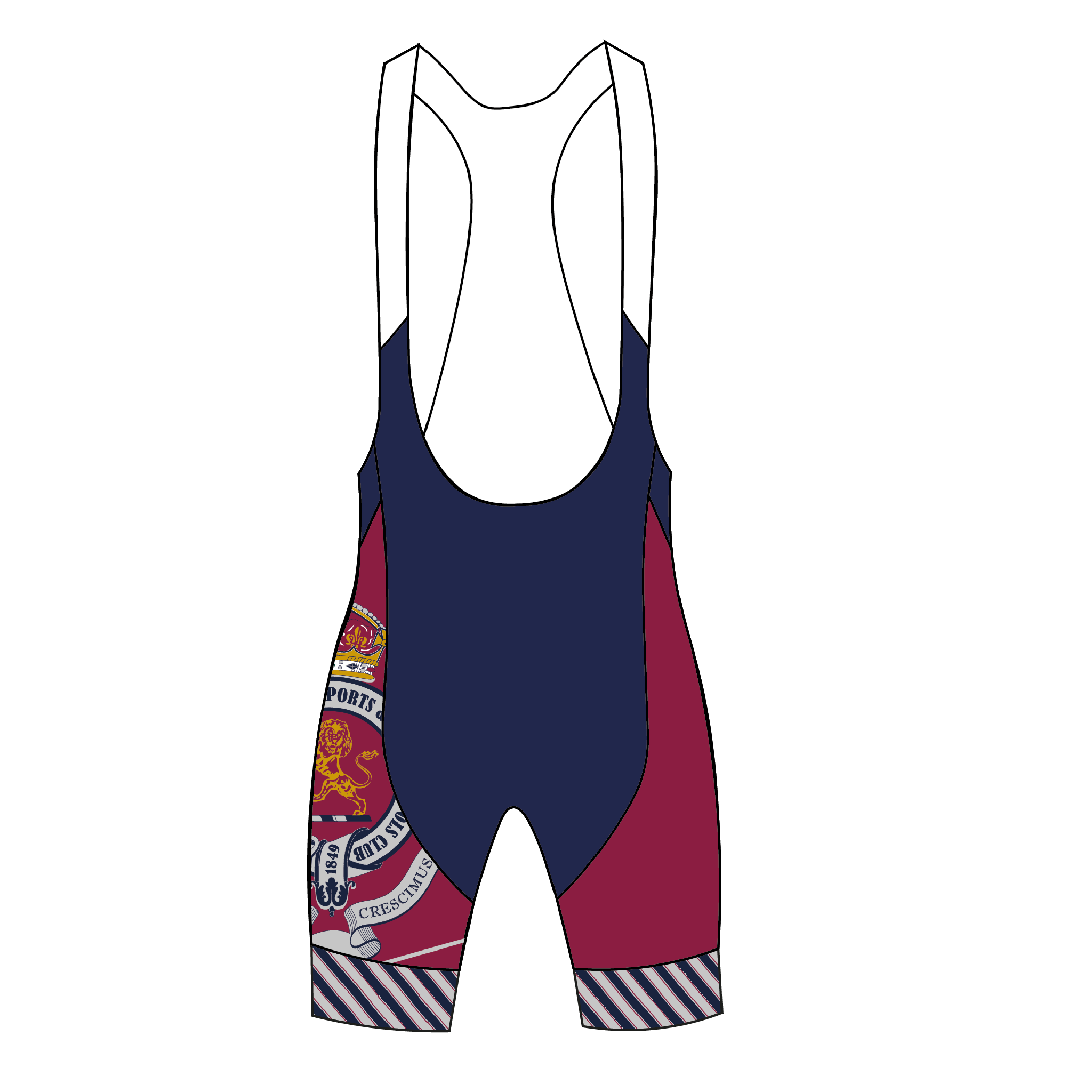 East India Rowing Club Cycling Bib Shorts
