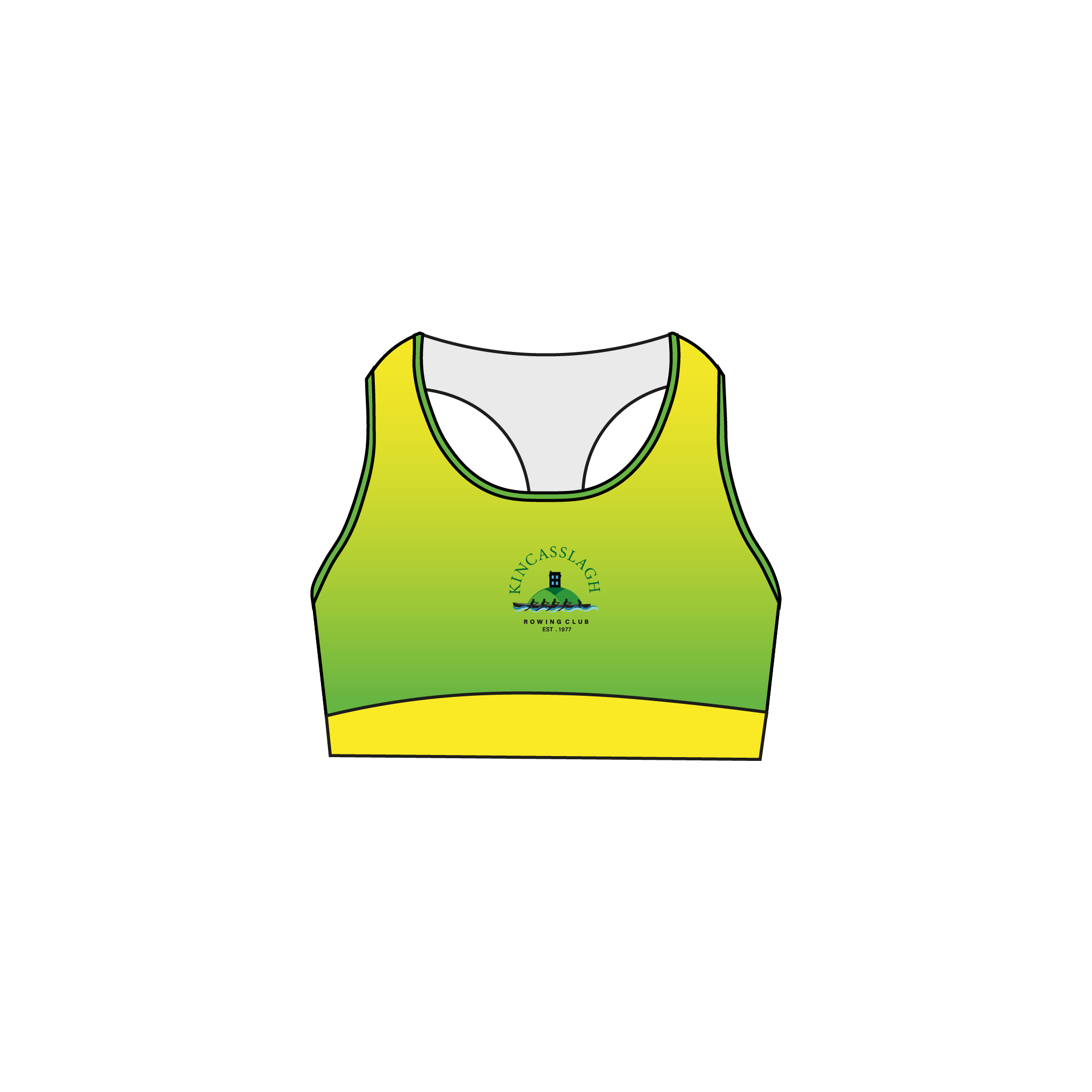 Kincasslagh Rowing Club Sports Bra