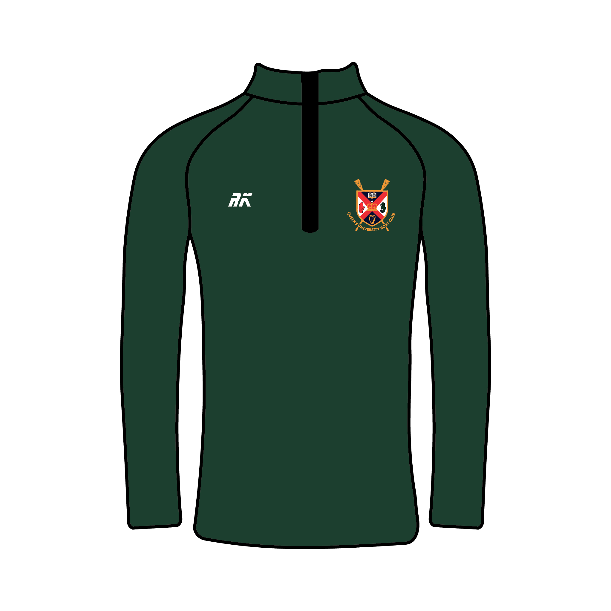 Queen's University Belfast Men's Boat Club Bespoke Q-Zip