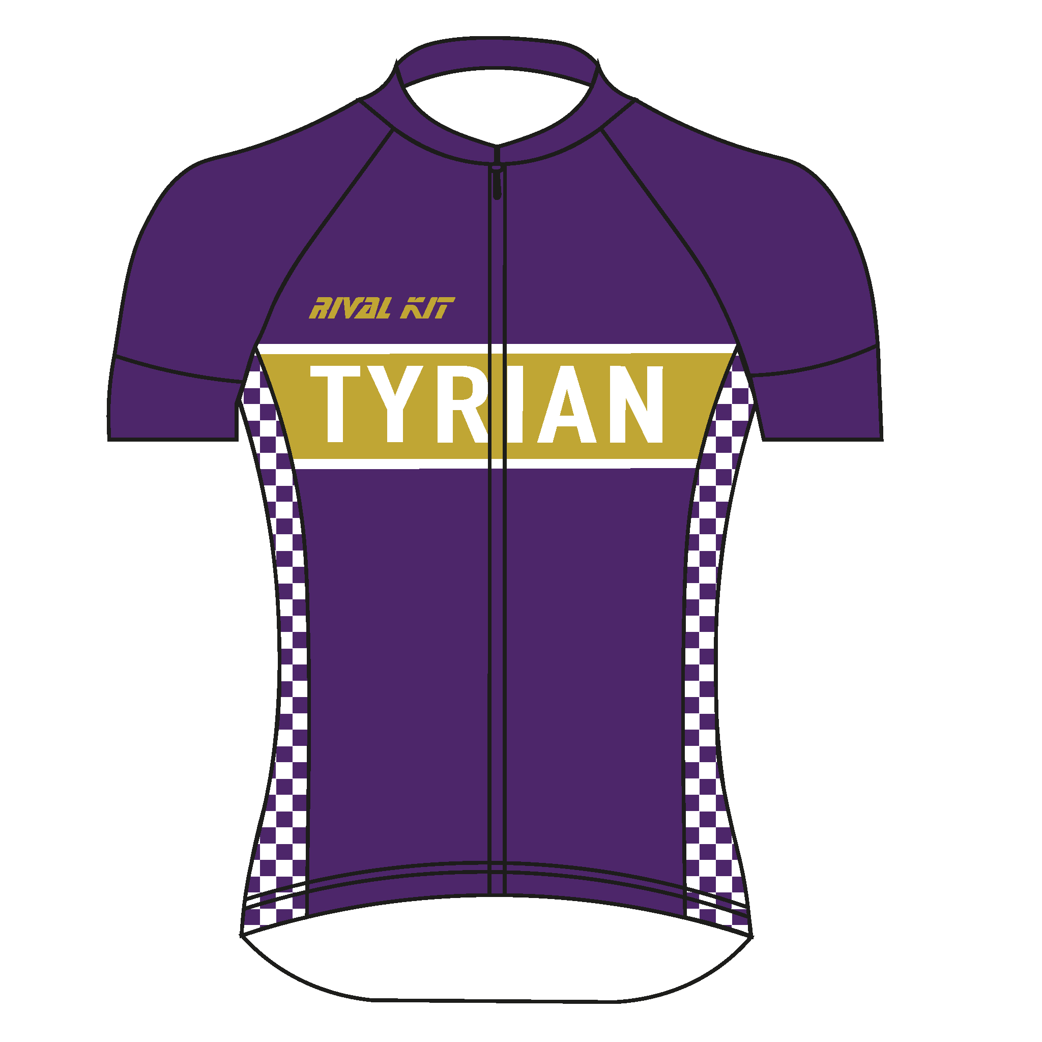 Tyrian BC Premium Cycling jersey