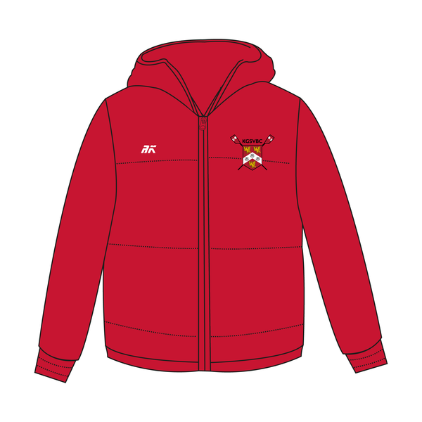 KGSVBC Red Puffa Jacket