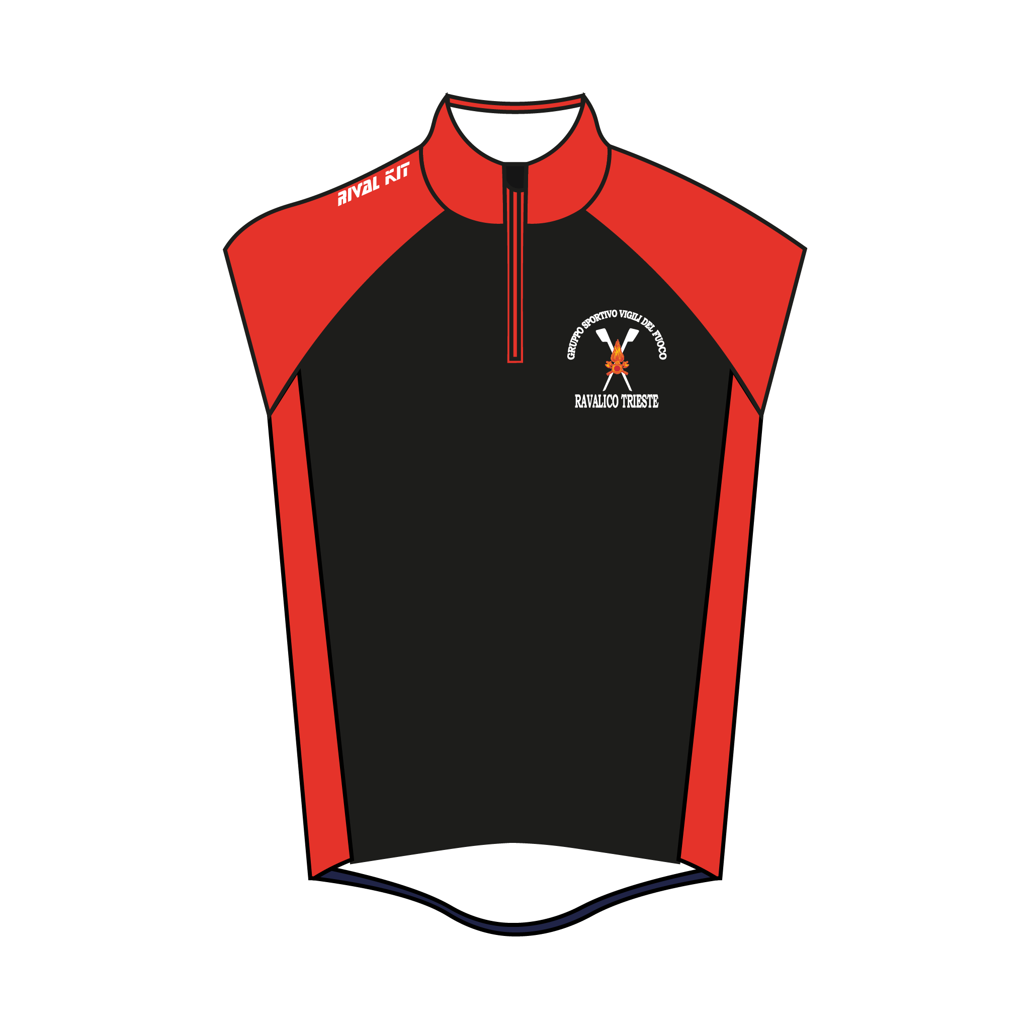 Trieste Firefighter's Rowing Club Thermal Gilet