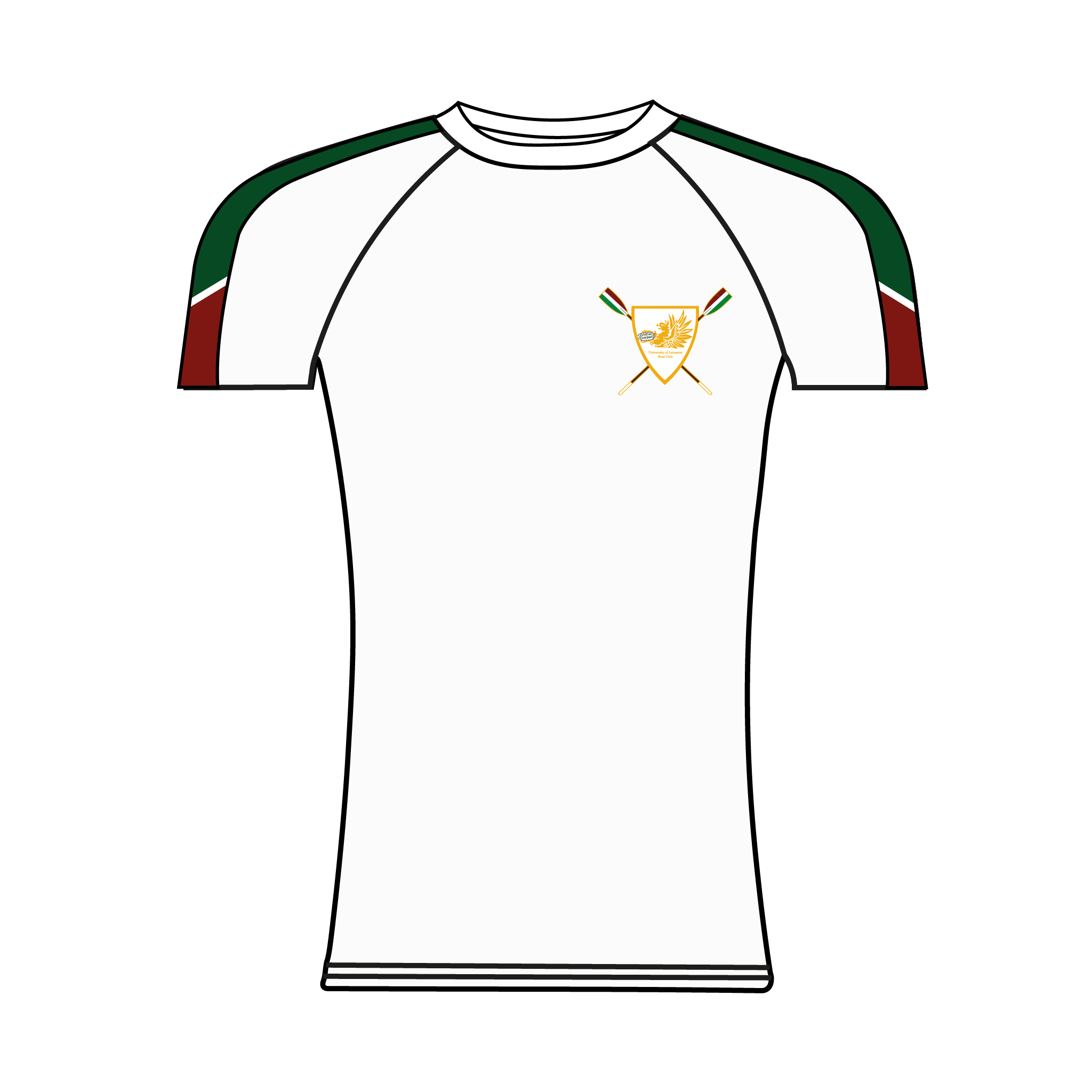 Leicester Uni BC short sleeved base-layer 2