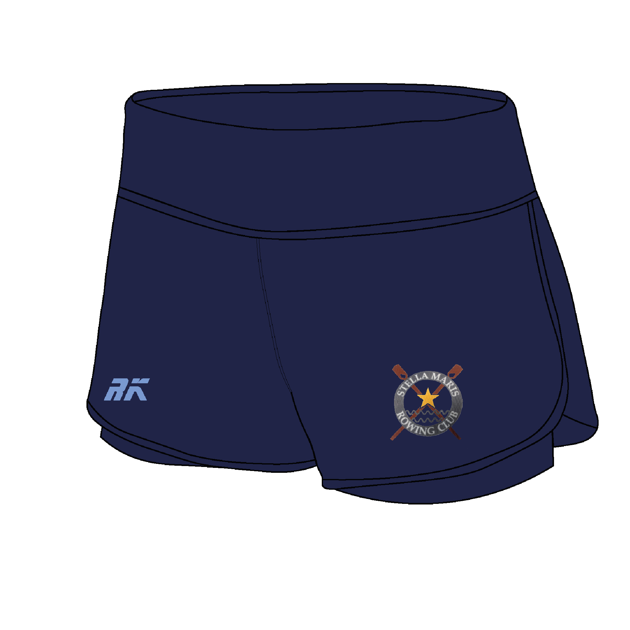 Stella Maris Rowing Club Female Gym Shorts