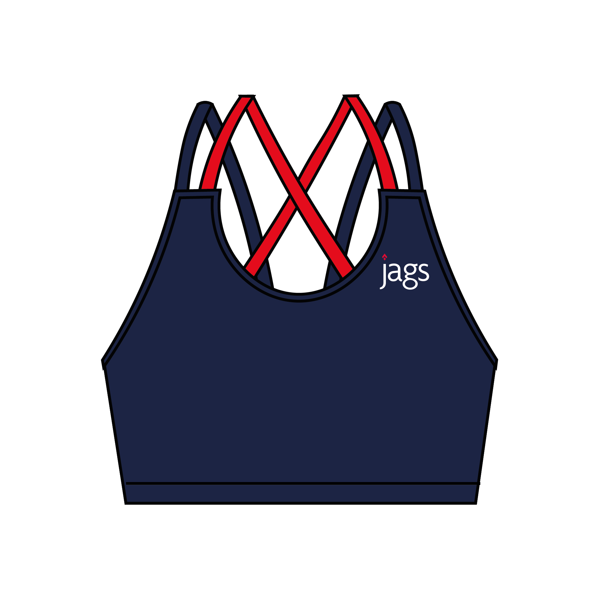 James Allen Girls' School Boat Club Sports Bra 3