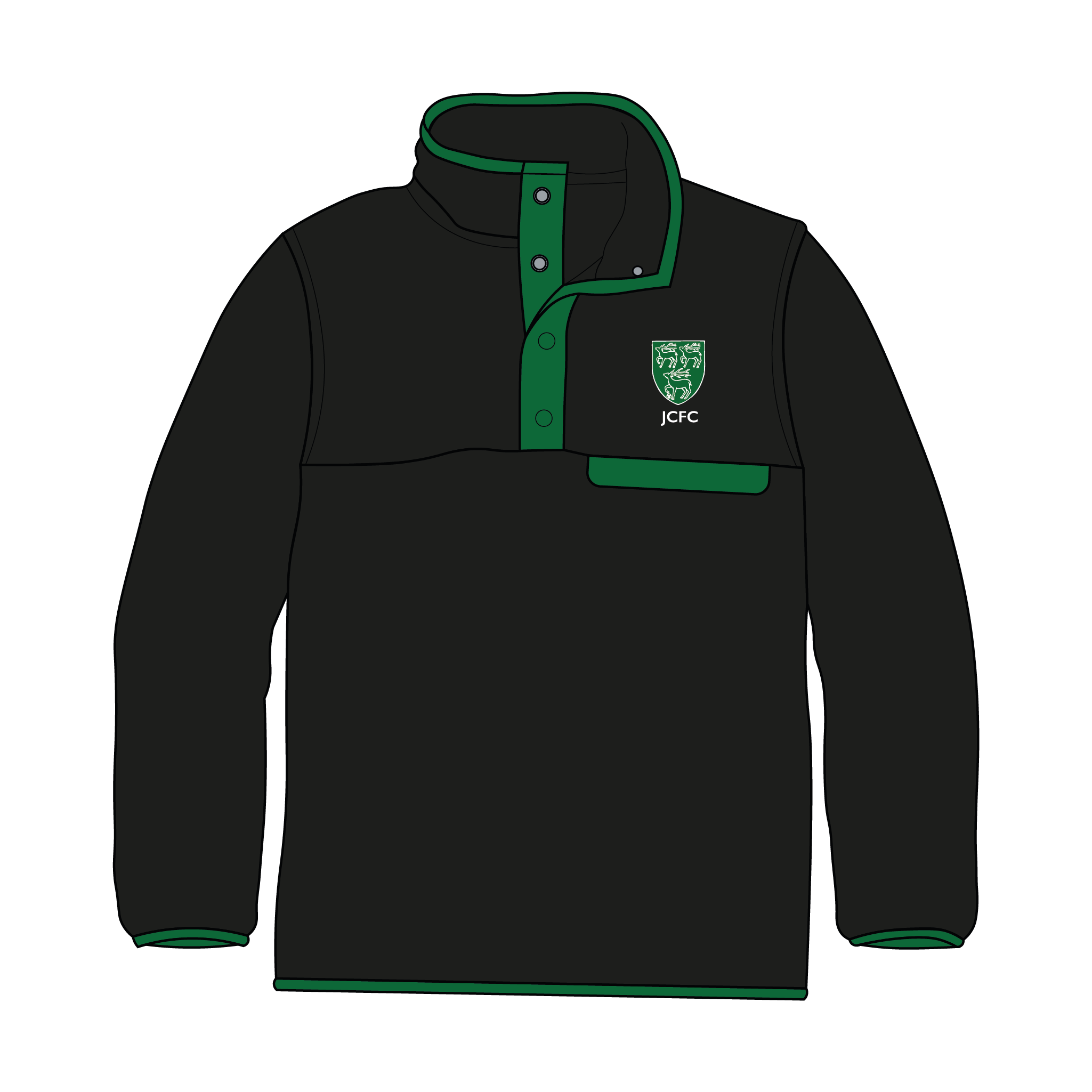 Jesus College Football Club Pocket Fleece