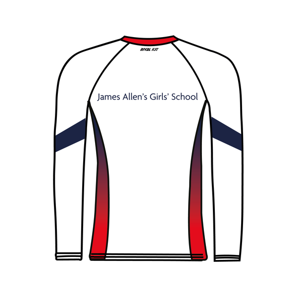 James Allen Girls' School Boat Club Long Sleeve Training Base Layer