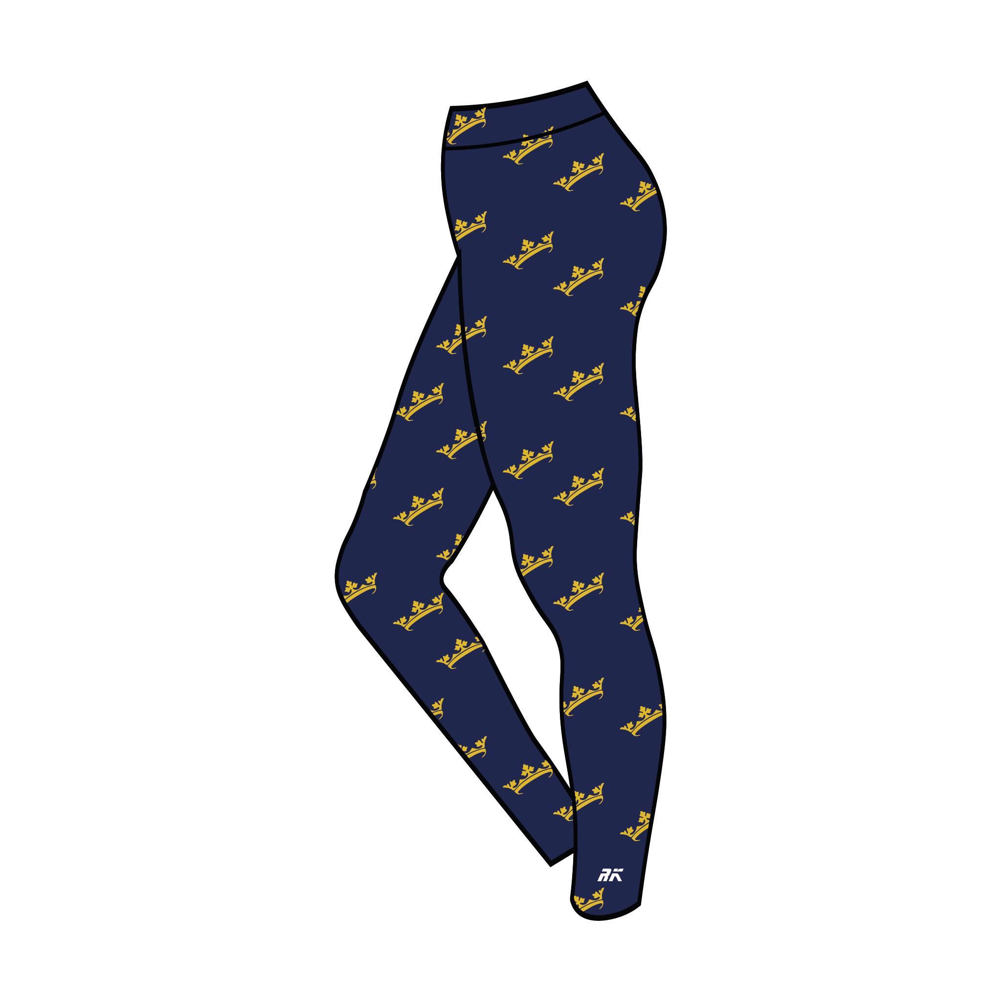 Hull Kingston Rowing Club Training Leggings 2