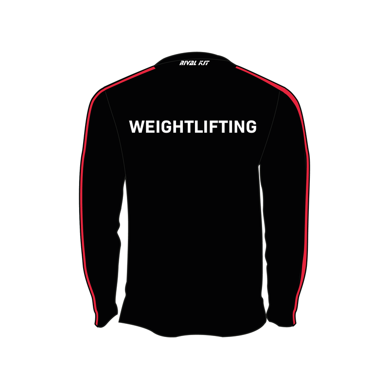 Dundee University Weight Lifting Club Bespoke Long Sleeve Gym T-Shirt