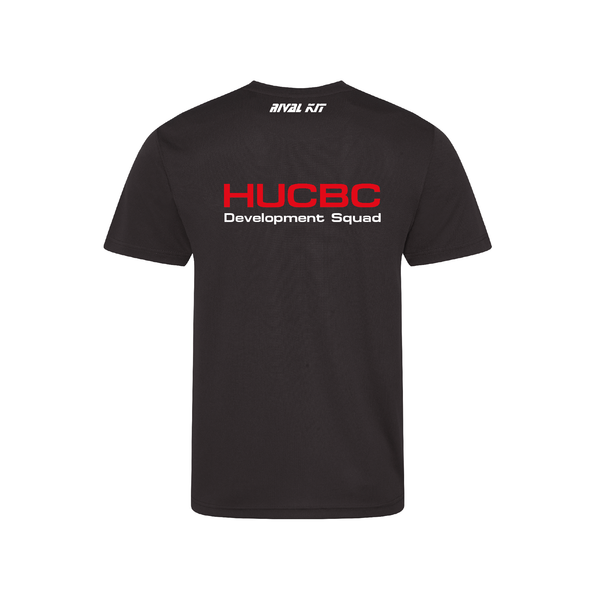 Hartpury University & College Black Short Sleeve Gym T-Shirt - Development Squad