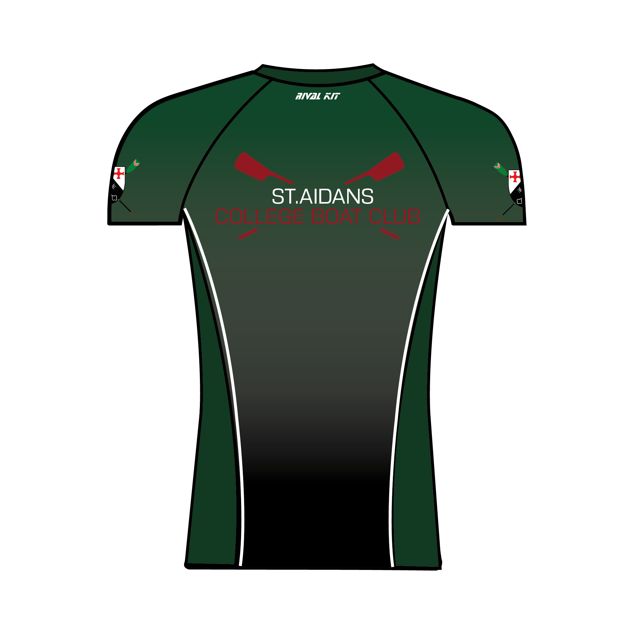 St. Aidan's Boat Club Short Sleeve Racing Base Layer 2