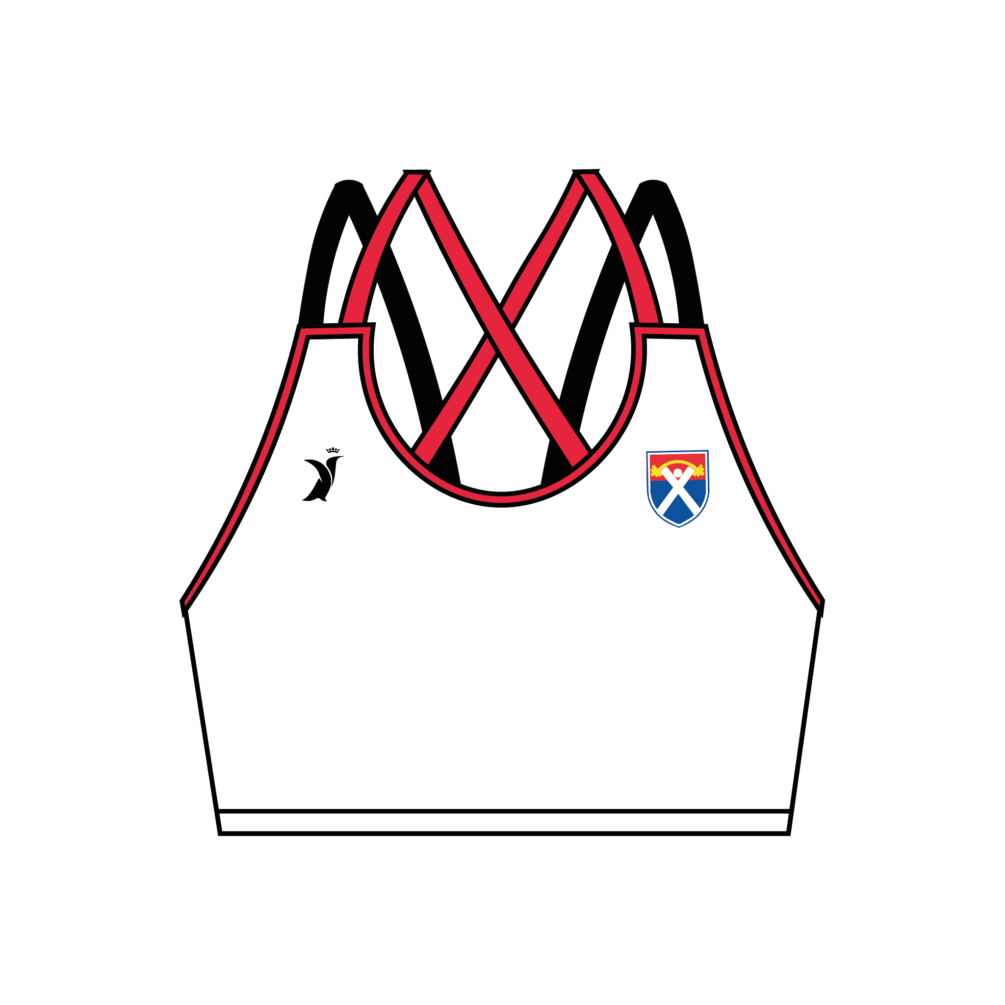 Dundee University Weight Lifting Club Sports Bra 2
