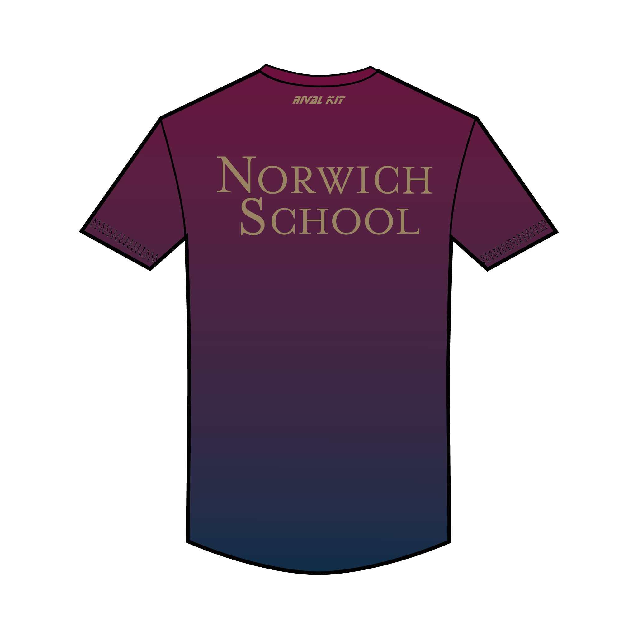 NSBC 1st VIII Bespoke Gym T-Shirt