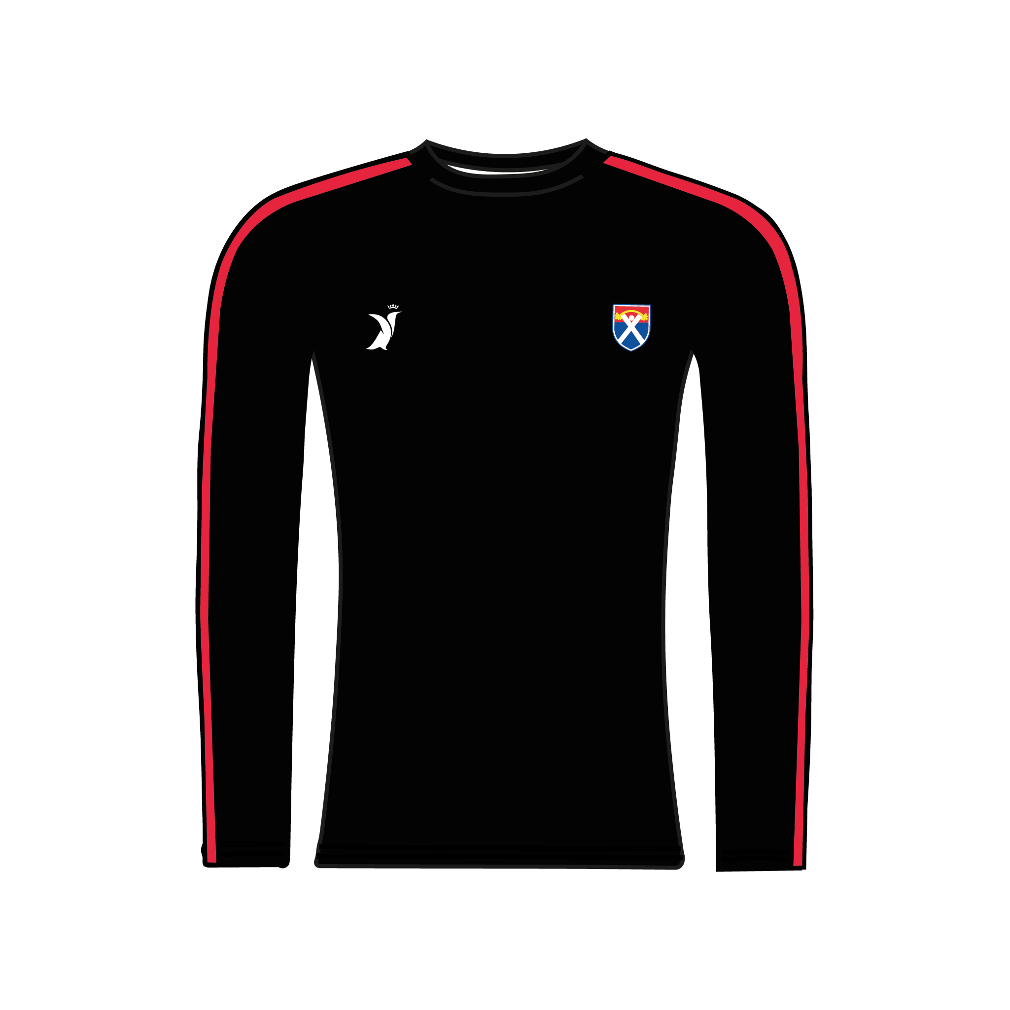 Dundee University Weight Lifting Club Long Sleeve Base Layer
