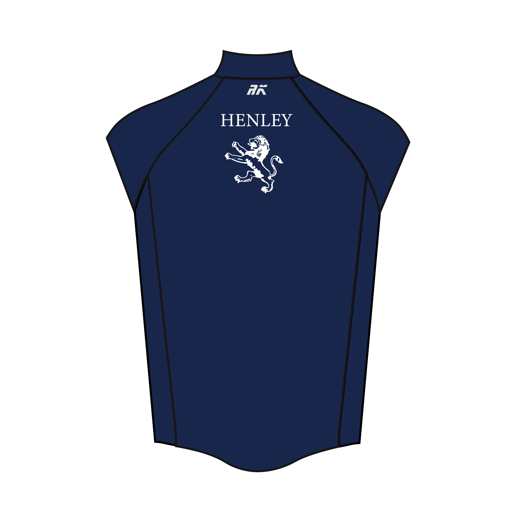 Henley Rowing Club Navy Thermal Gilet