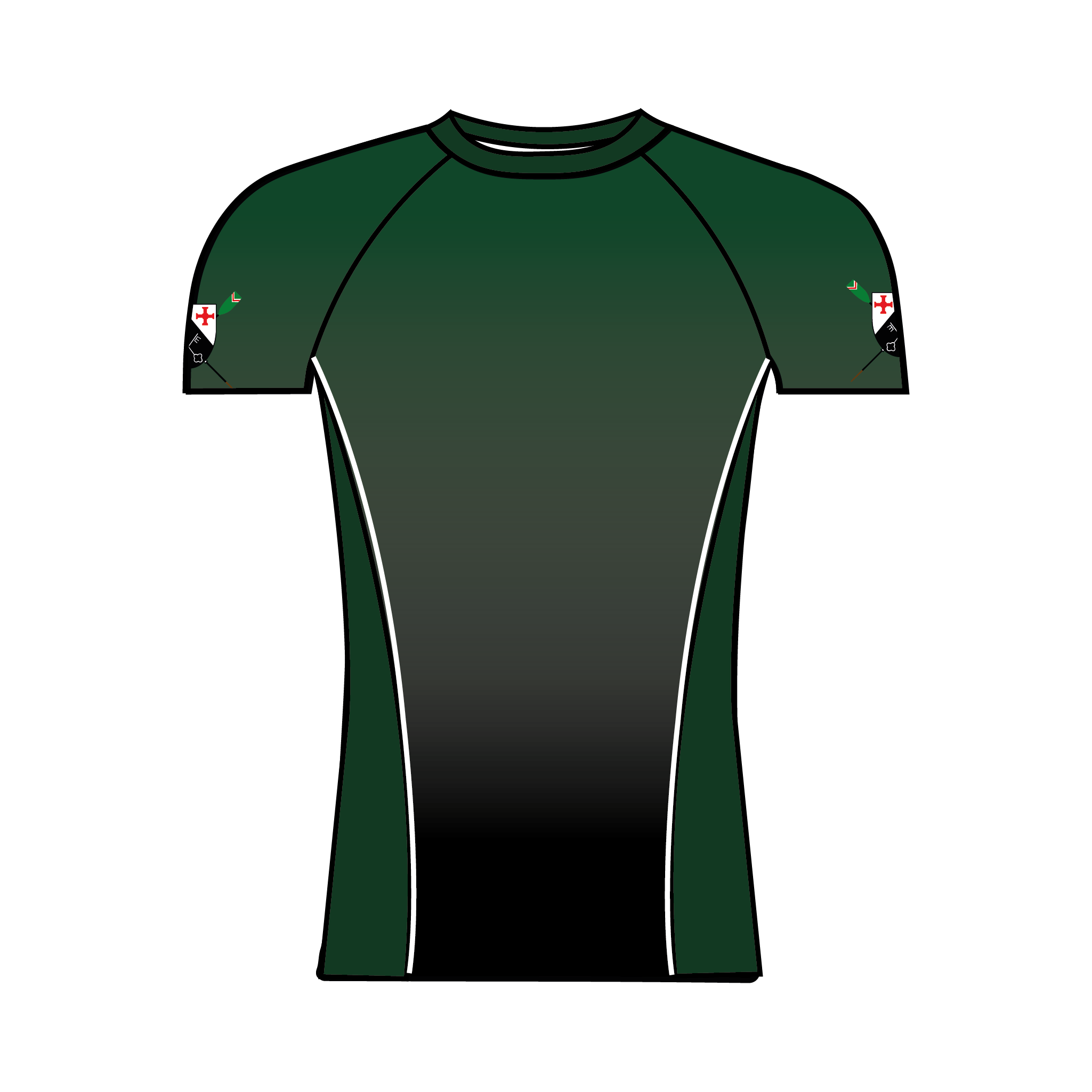 St. Aidan's Boat Club Short Sleeve Racing Base Layer 2