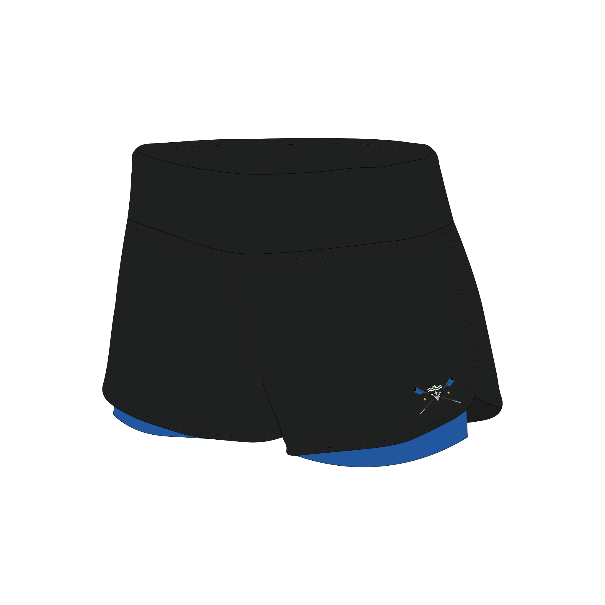 Lucy Cavendish College Boat Club Female Gym Shorts