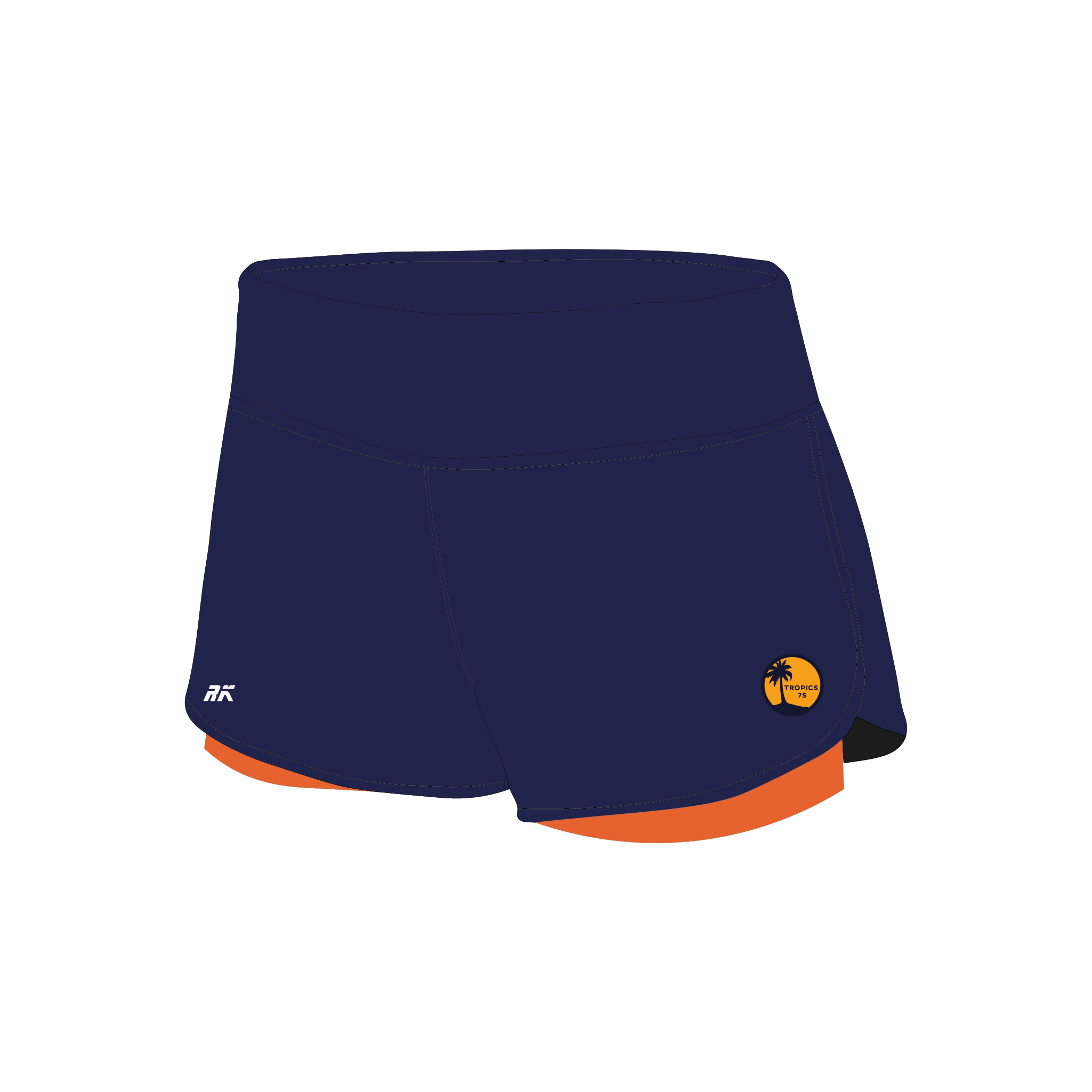 Tropics 7s Female Gym Shorts