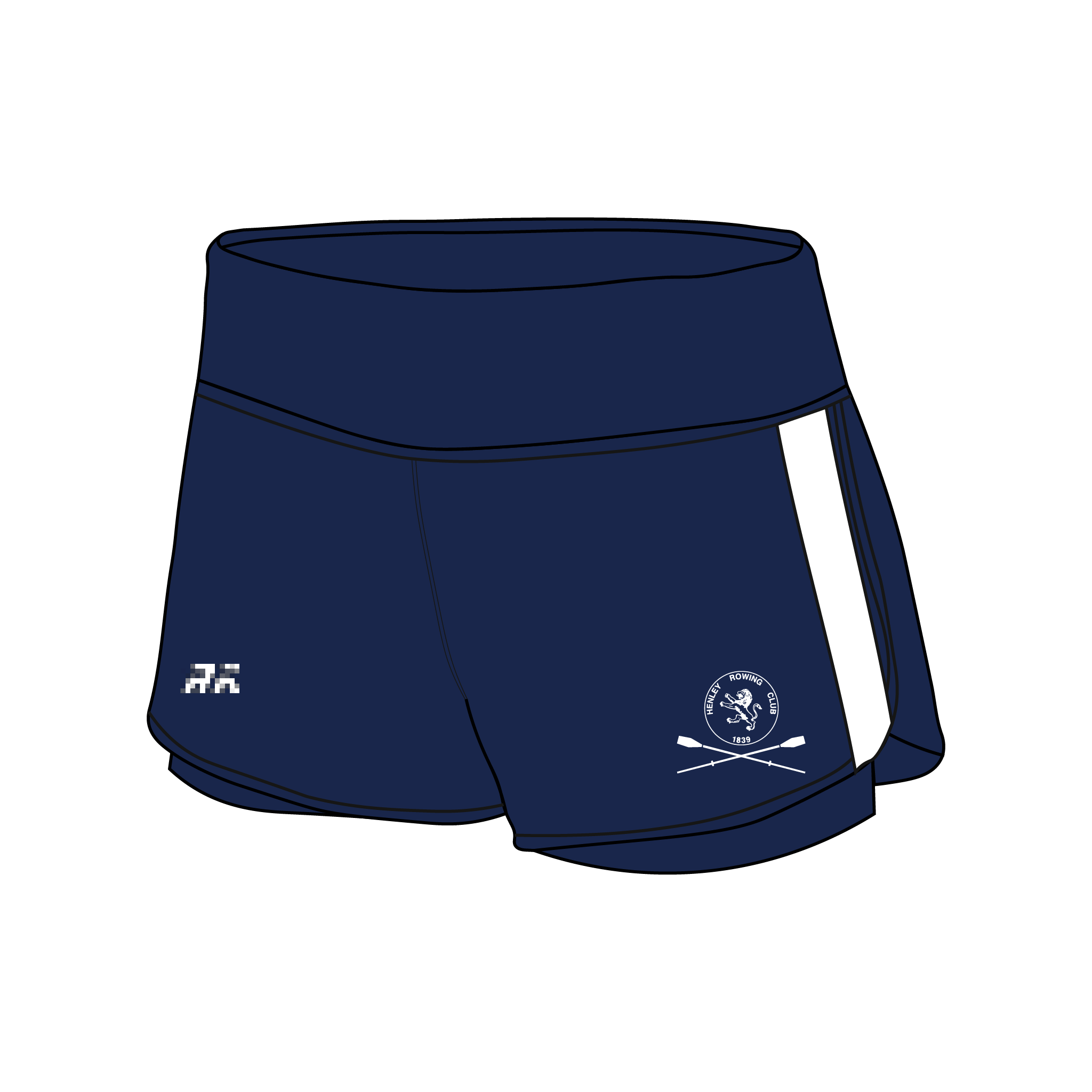 Henley Rowing Club Female Gym Shorts