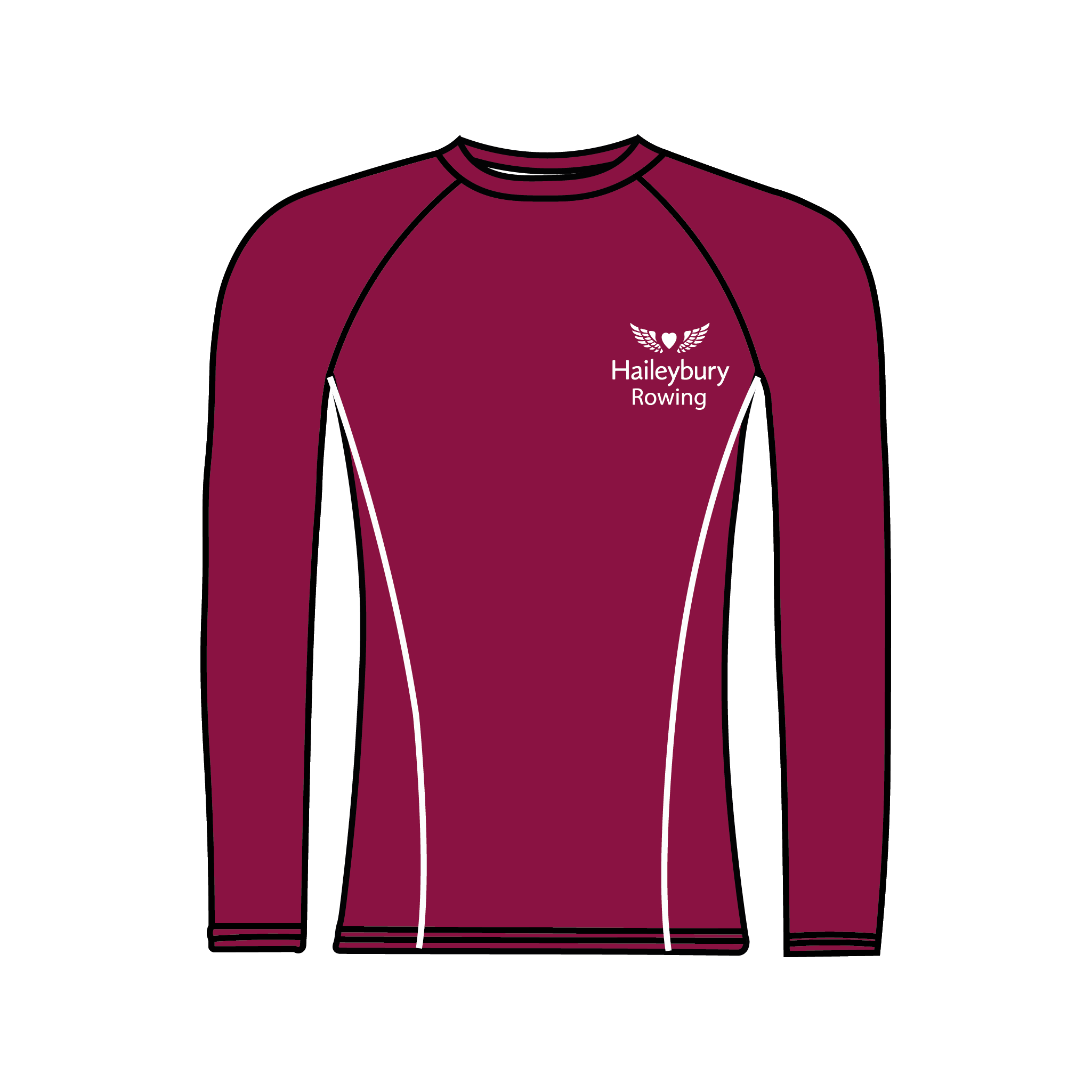 Haileybury Boat Club Long Sleeve Base Layer