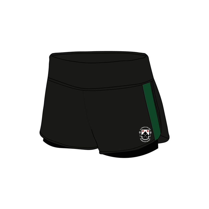 St. Aidan's Badminton Club Female Gym Shorts