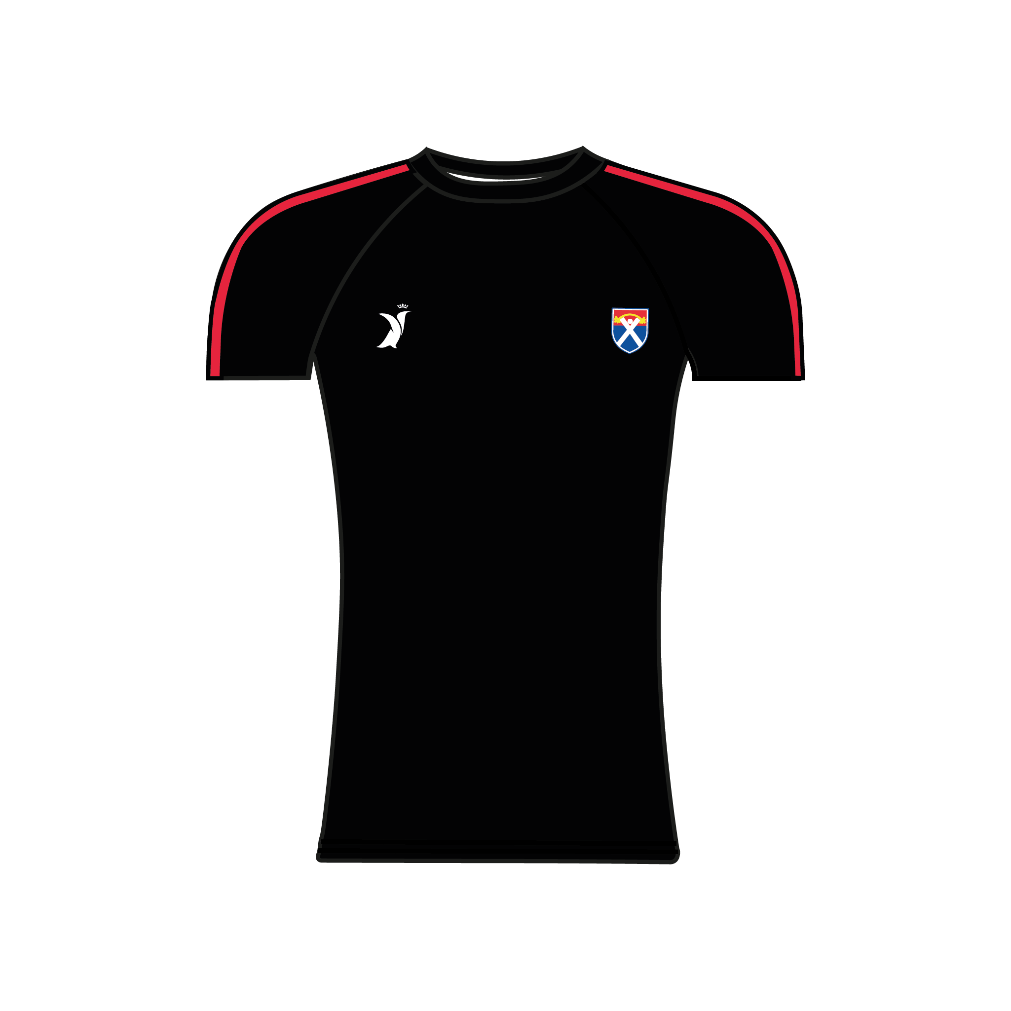 Dundee University Weight Lifting Club Short Sleeve Base-Layer
