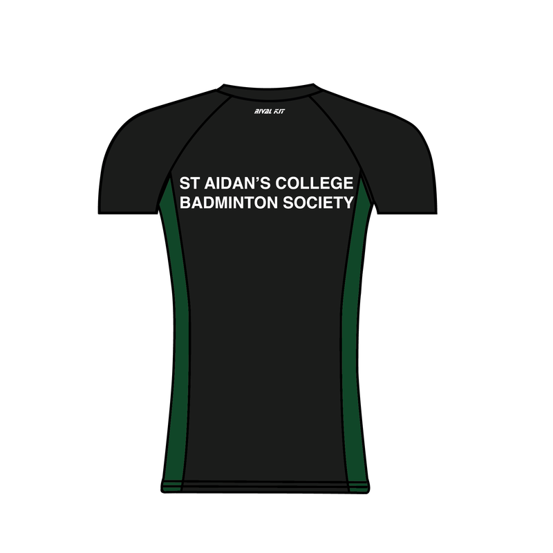 St. Aidan's Badminton Club Short Sleeve Baselayer