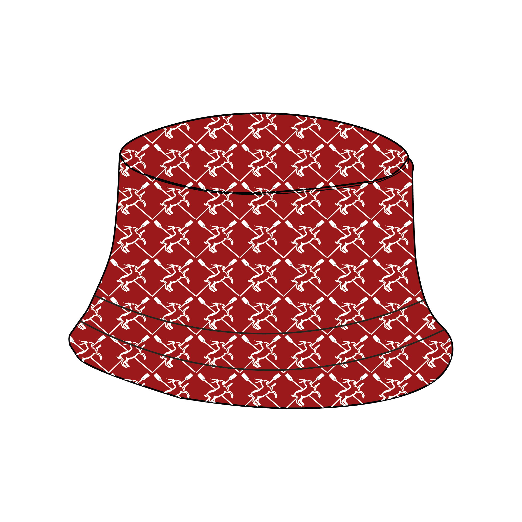 Fitzwilliam College Boat Club Bucket Hat