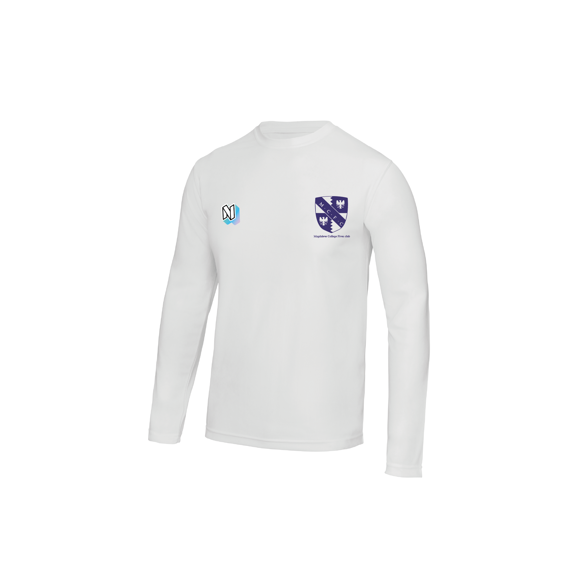 Magdalene College Fives C Long Sleeve Gym T-Shirt