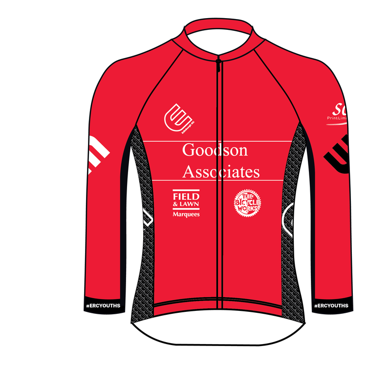 ERC Goodsons youth race teams Long Sleeve Cycling Jersey