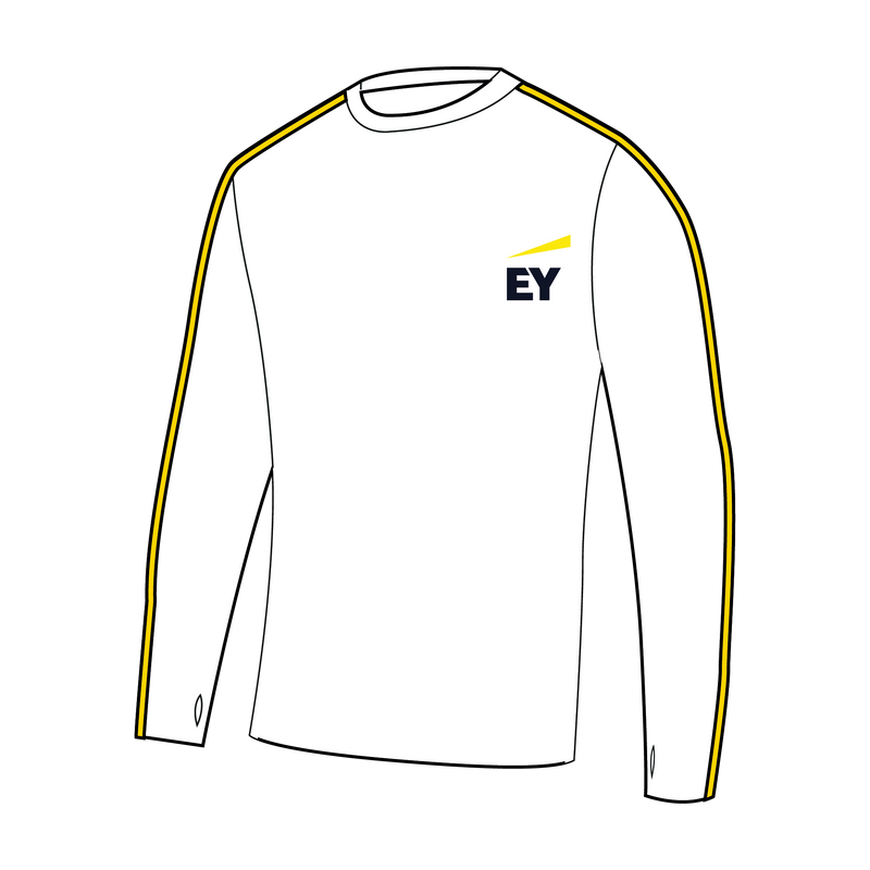 EY Running Club Bespoke Long Sleeve Gym T-Shirt