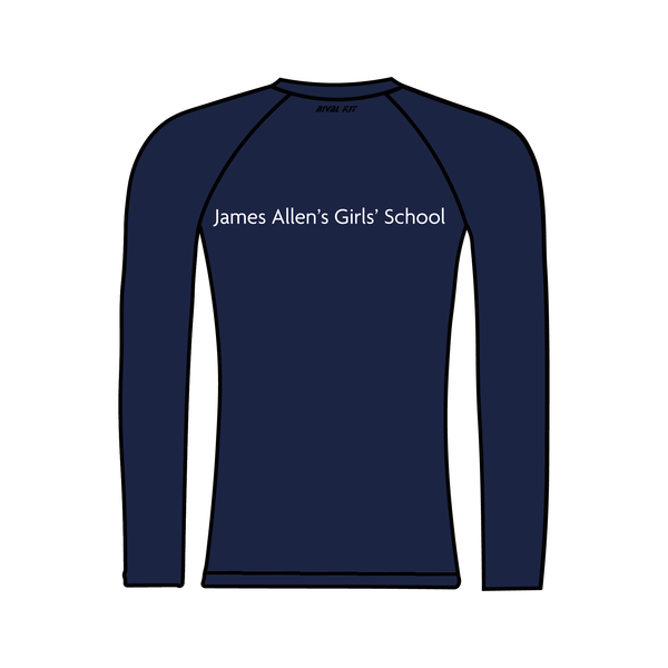 James Allen Girls' School Boat Club Long Sleeve Training Base Layer 2